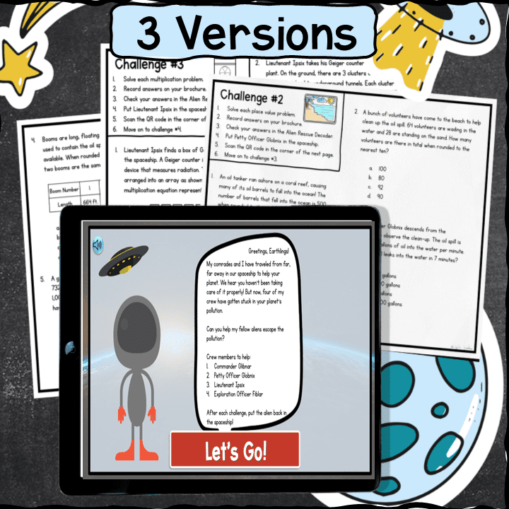 Earth Day Fun Bundle 3rd Grade- Escape Rooms, Virtual Field Trip, PBL - Image 21