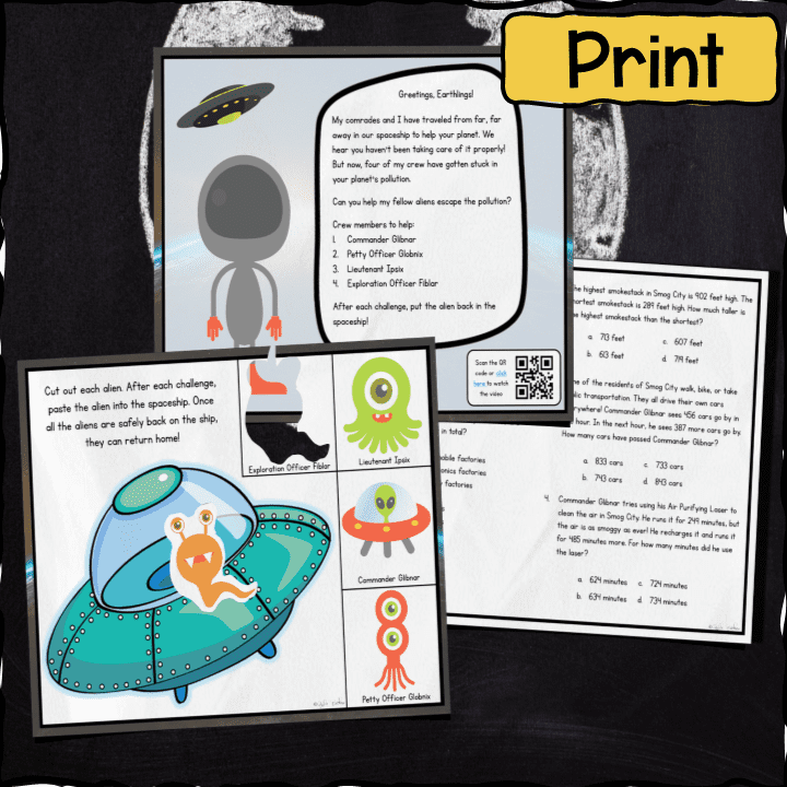 Earth Day Fun Bundle 3rd Grade- Escape Rooms, Virtual Field Trip, PBL - Image 24