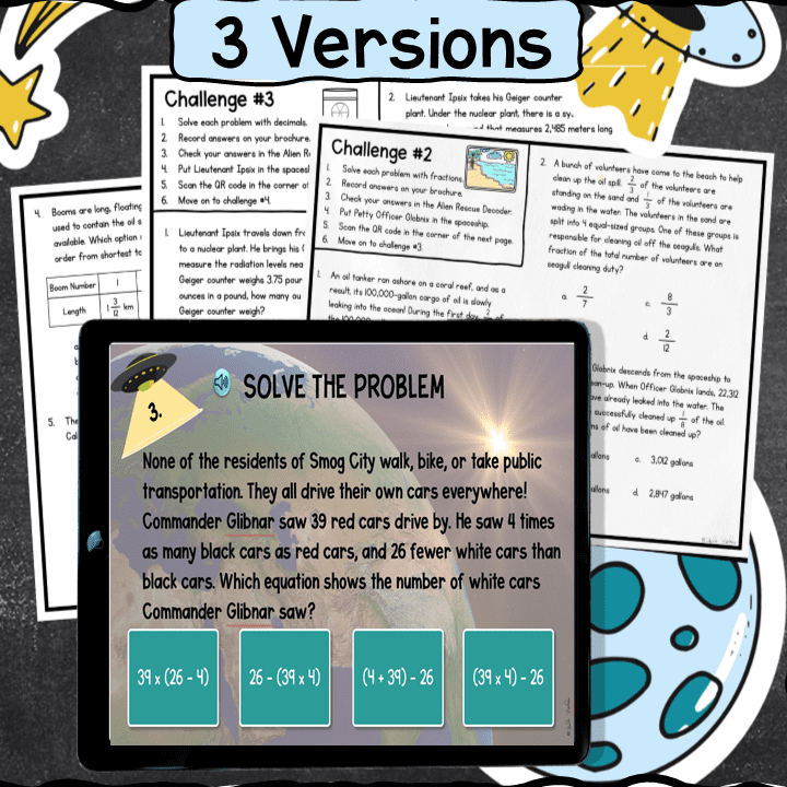 Earth Day Fun Bundle 5th Grade - Escape Rooms, Virtual Field Trip, PBL - Image 28