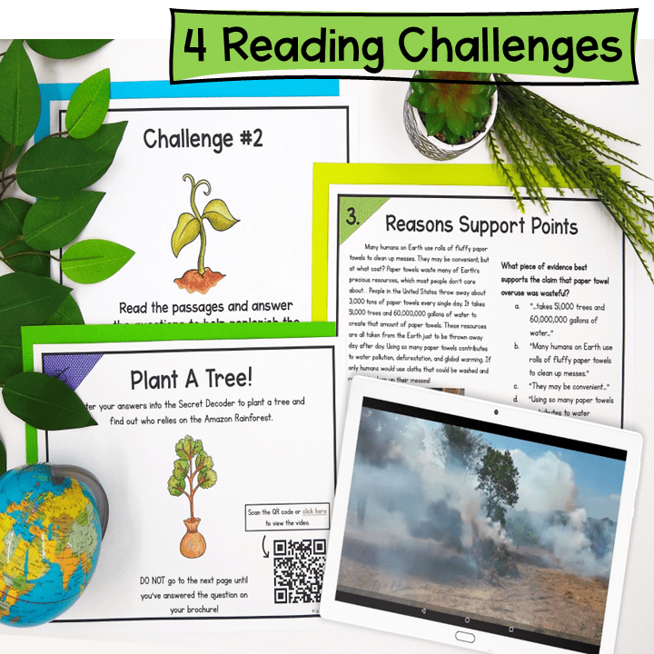 Earth Day Fun Bundle 5th Grade - Escape Rooms, Virtual Field Trip, PBL - Image 4