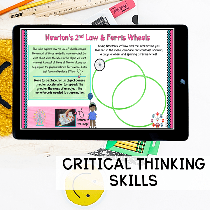 Virtual Field Trip Theme Park Force & Motion Google Digital Resource Activity - Image 5