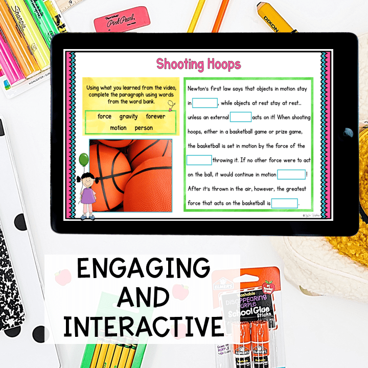 Virtual Field Trip Theme Park Force & Motion Google Digital Resource Activity - Image 6