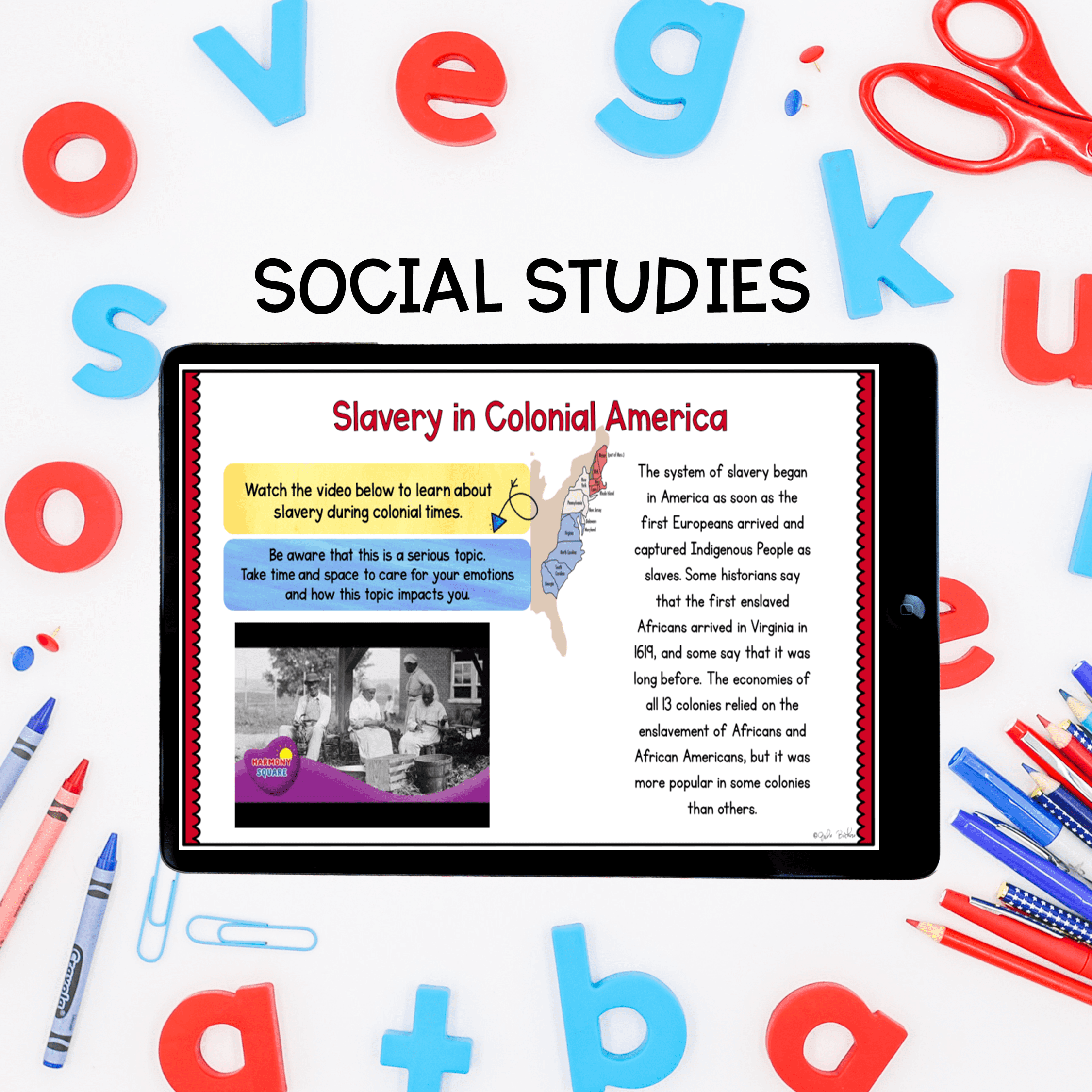 Virtual Field Trip The American Revolutionary War Google Seesaw Digital Activity - Image 3