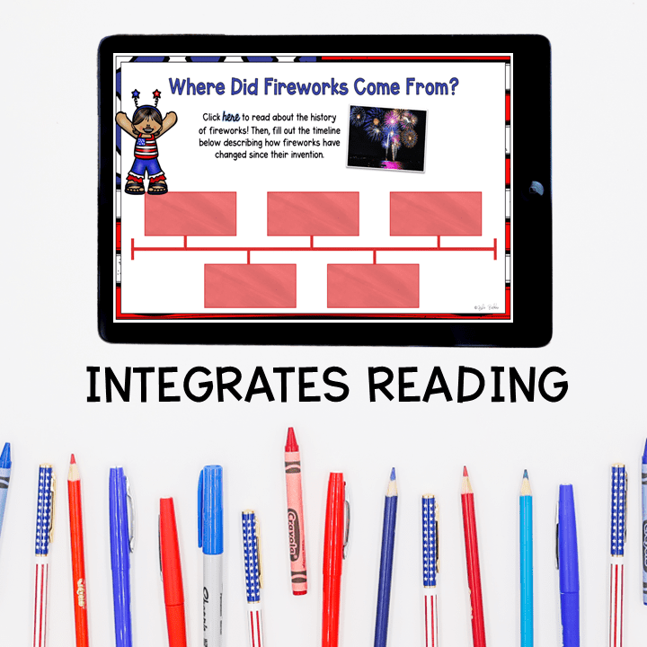 Virtual Field Trip: Independence Day 4th of July - Google Slides & Seesaw - Image 3