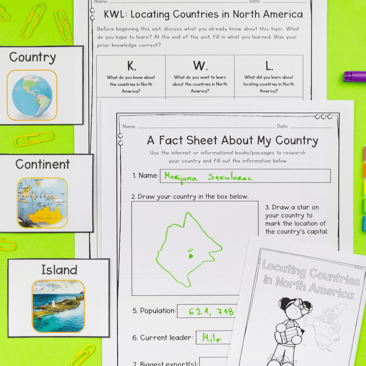 Geography Unit 4: Locating Countries in North America - Image 3