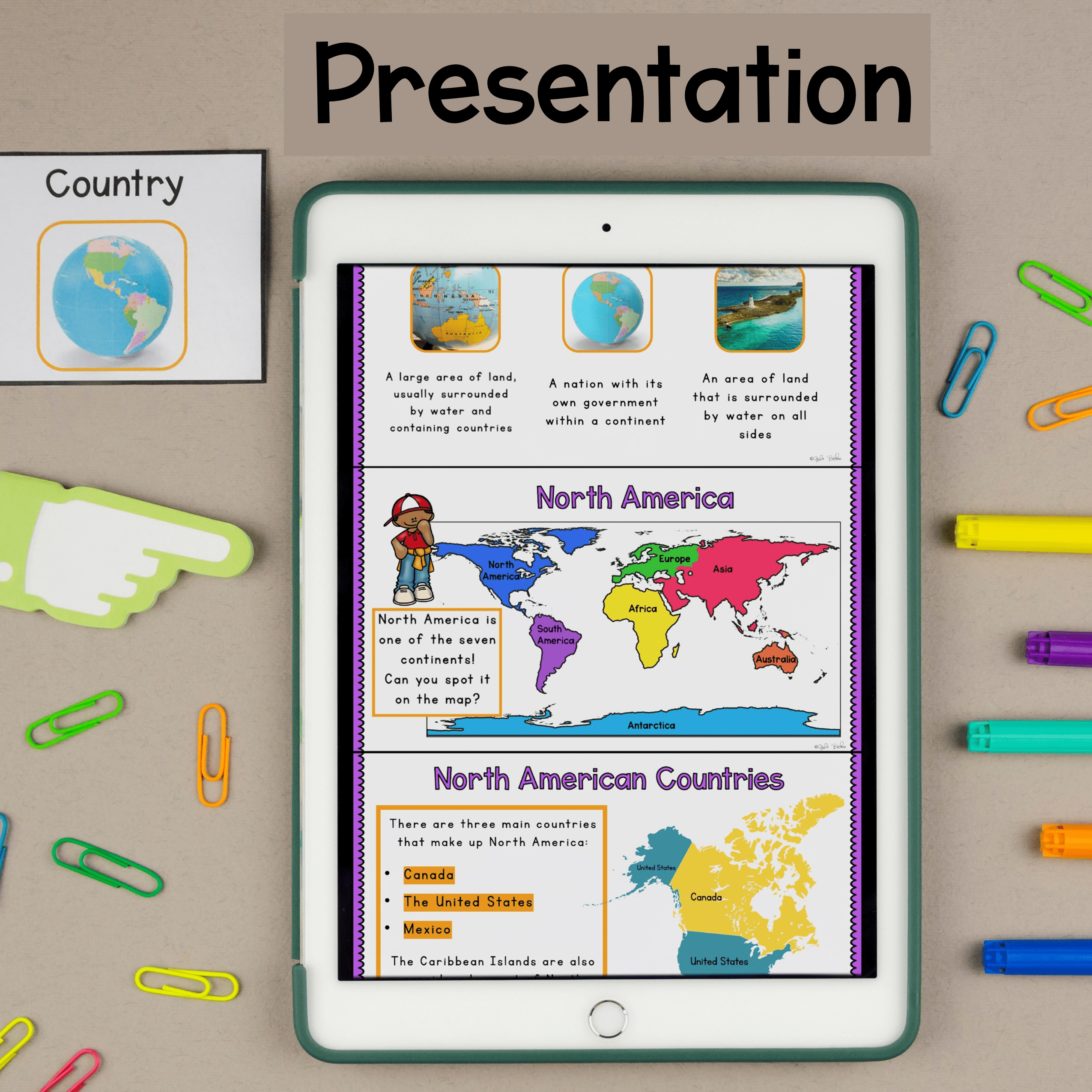 Geography Unit 4: Locating Countries in North America - Image 4