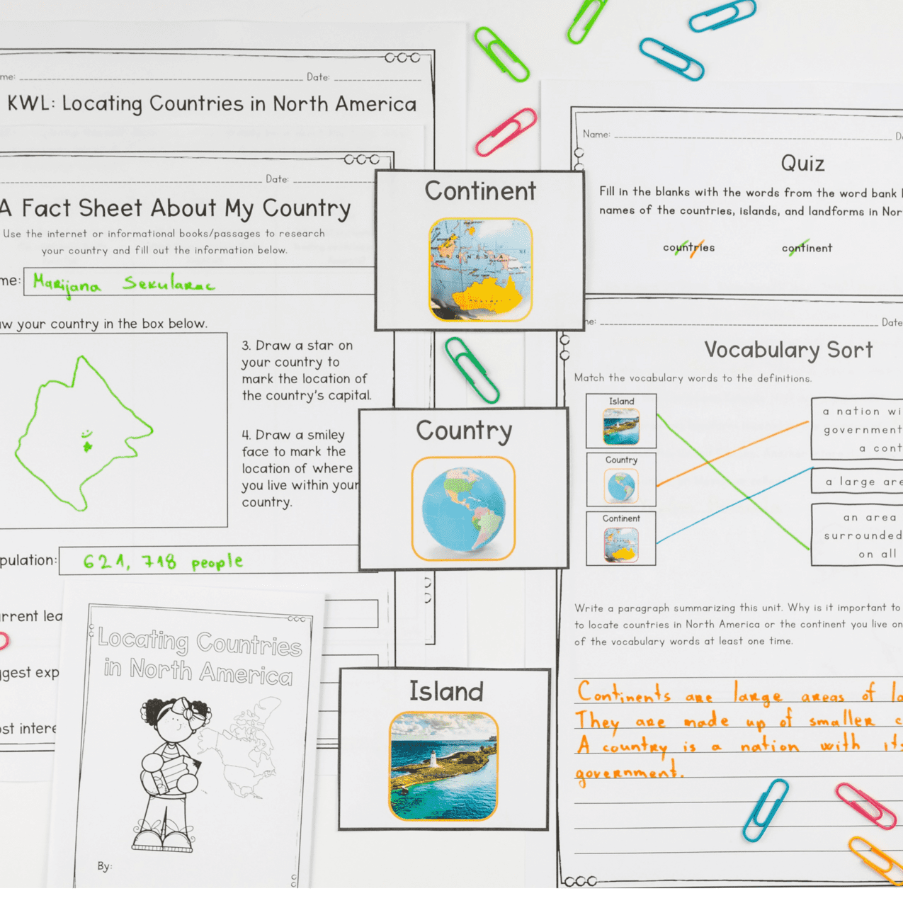 Geography Unit 4: Locating Countries in North America - Image 6