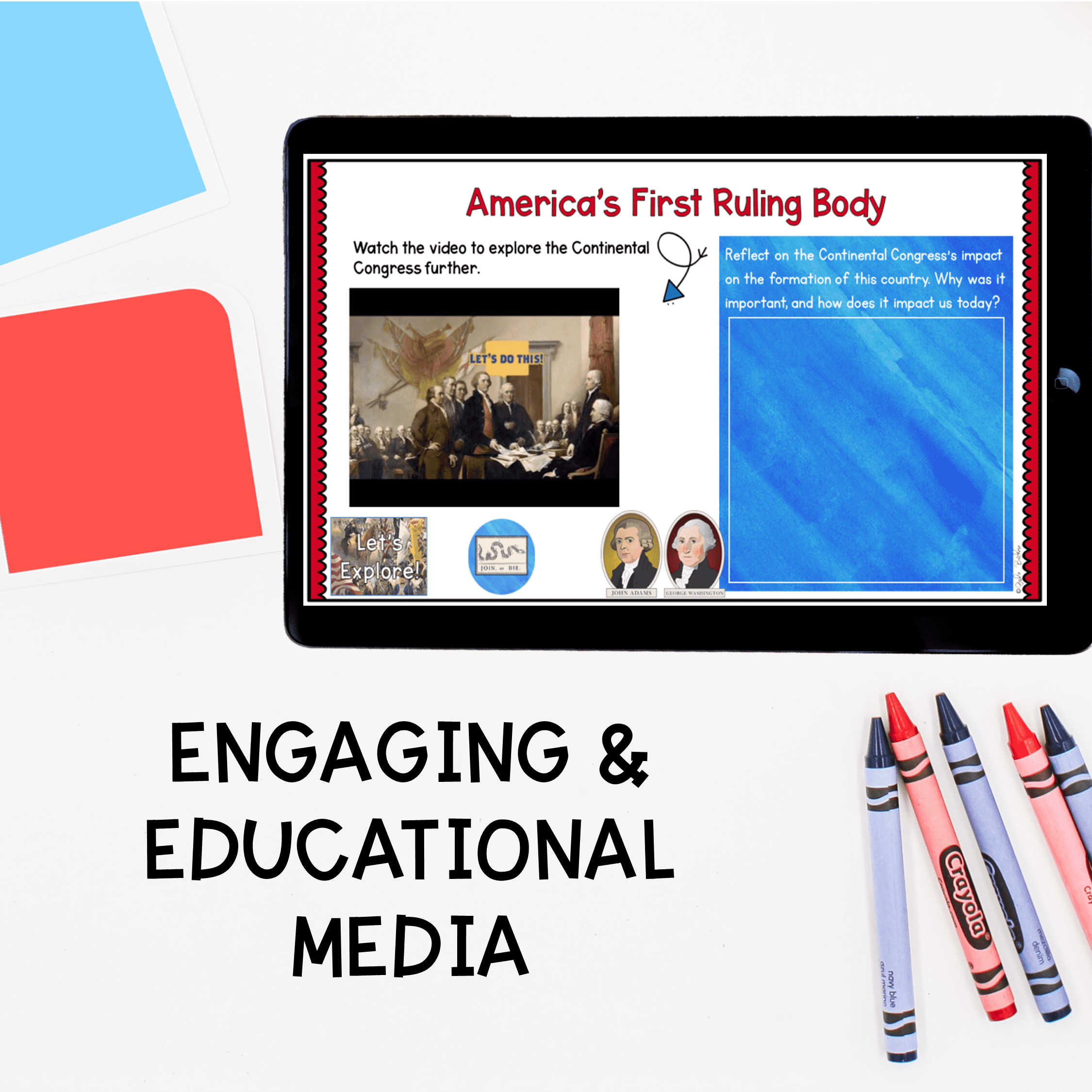 Virtual Field Trip The American Revolutionary War Google Seesaw Digital Activity - Image 6
