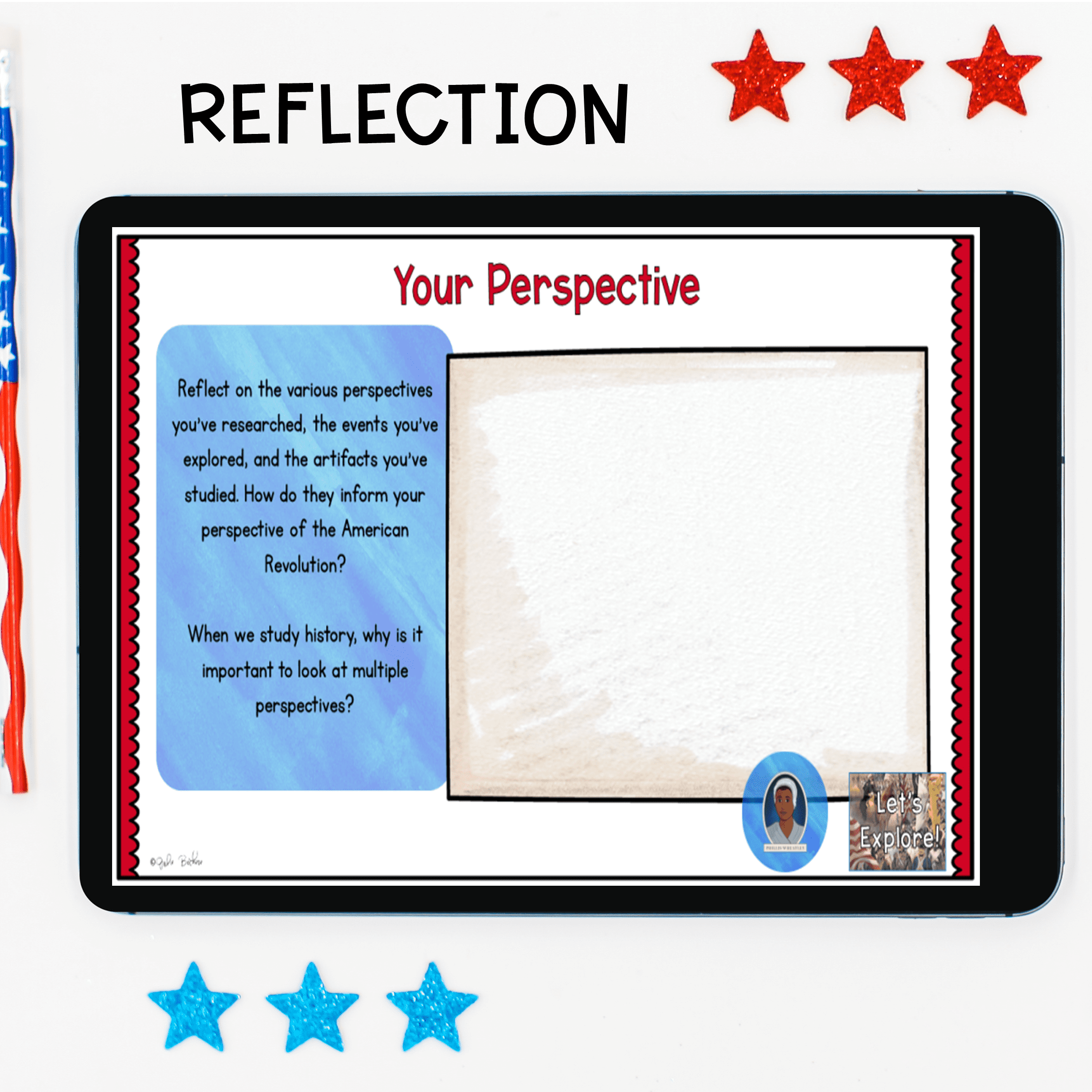 Virtual Field Trip The American Revolutionary War Google Seesaw Digital Activity - Image 7