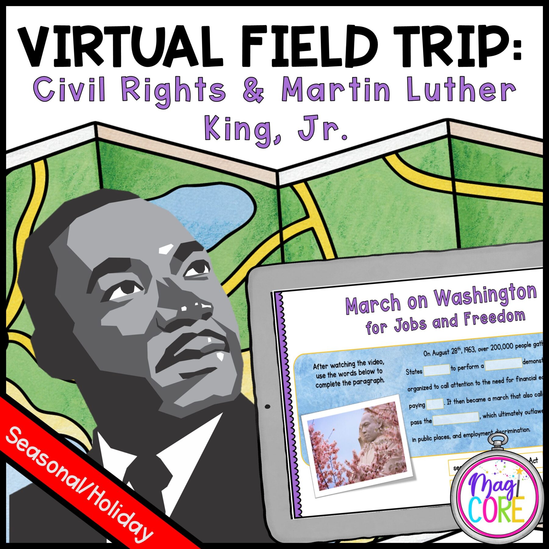 Upper Elementary and Middle School Virtual Field Trips GROWING Bundle - Image 9