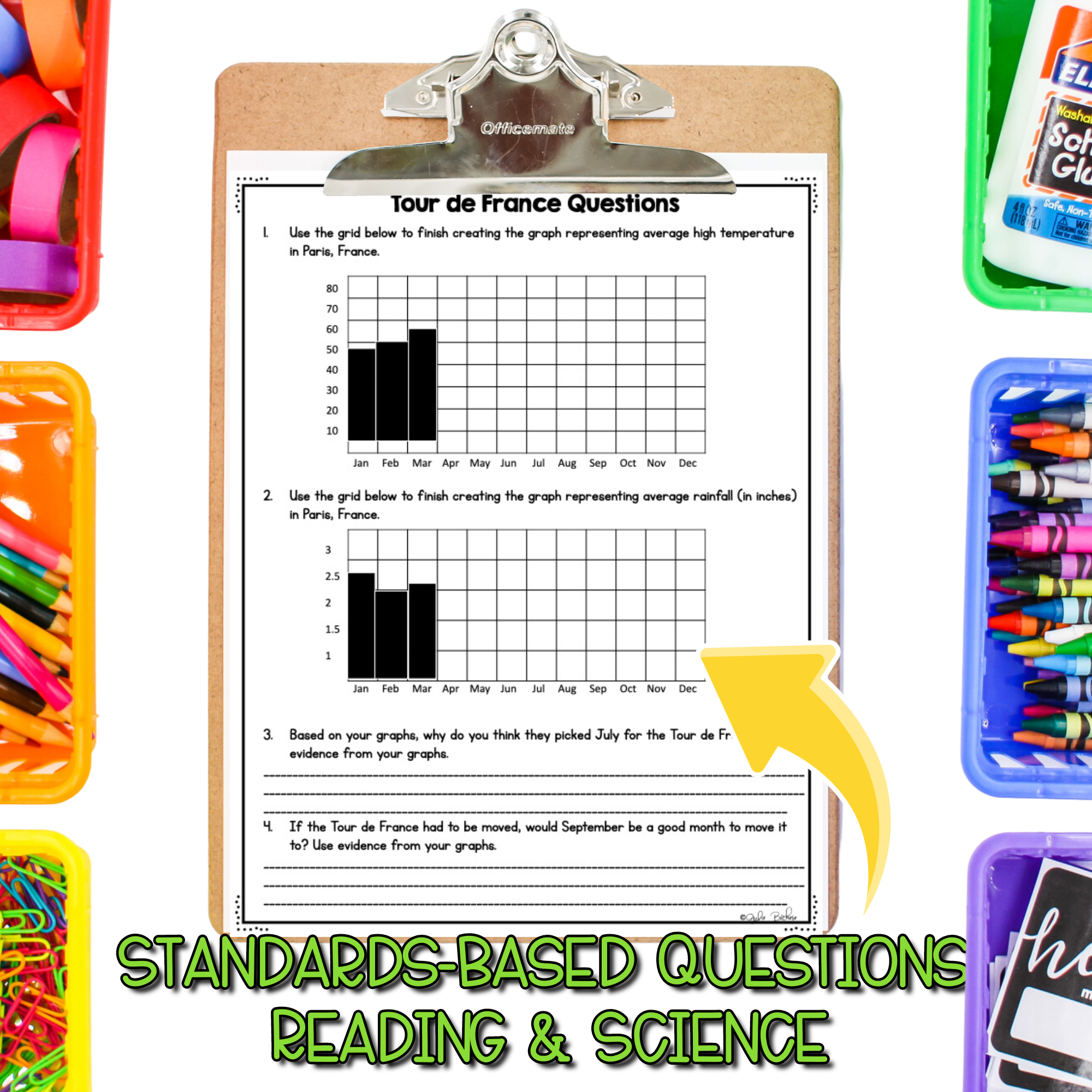 Weather Seasons NGSS 3-ESS2-1 Science Differentiated Passages - Image 3