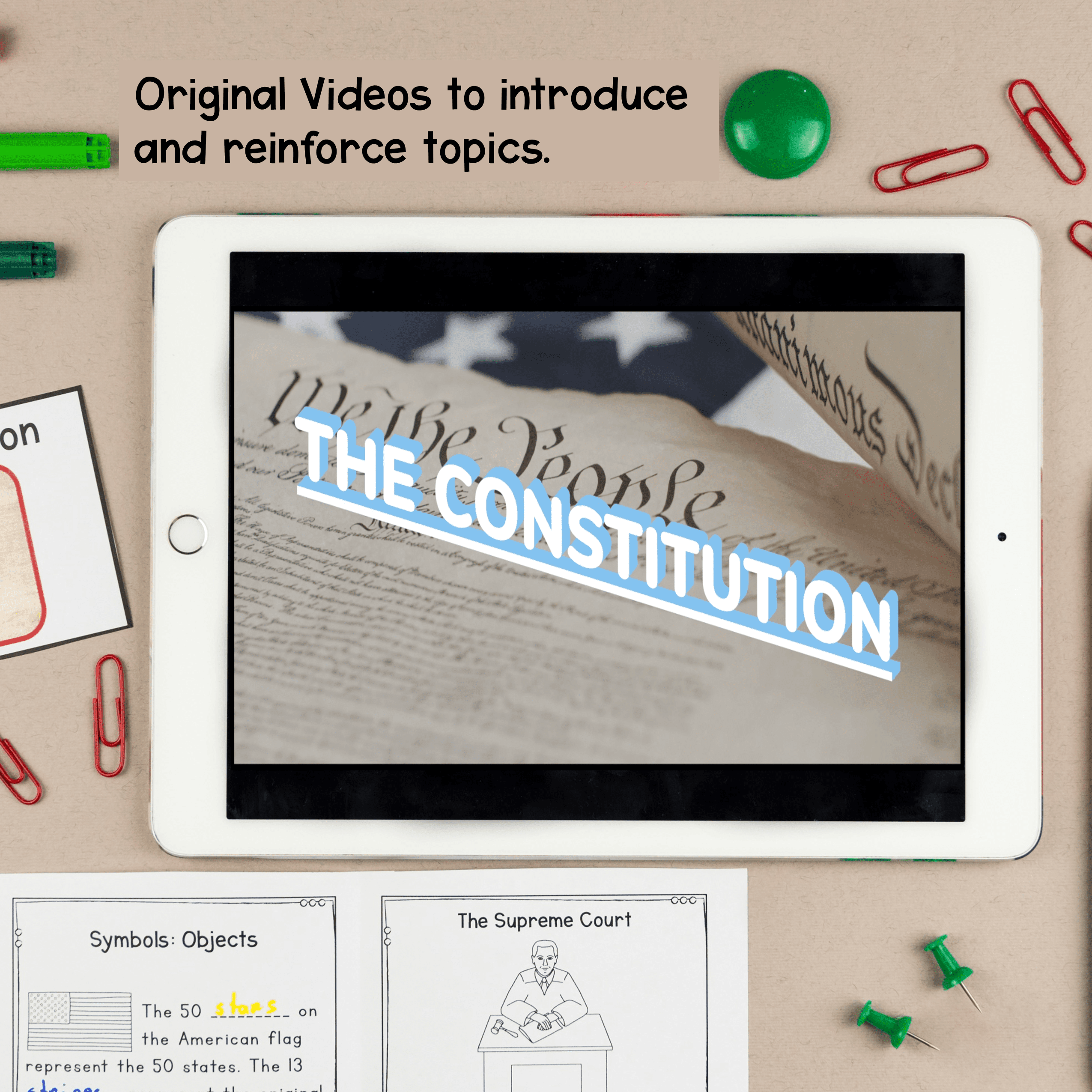 Civics & Government Unit 7: The Constitution Social Studies Lessons - Image 2
