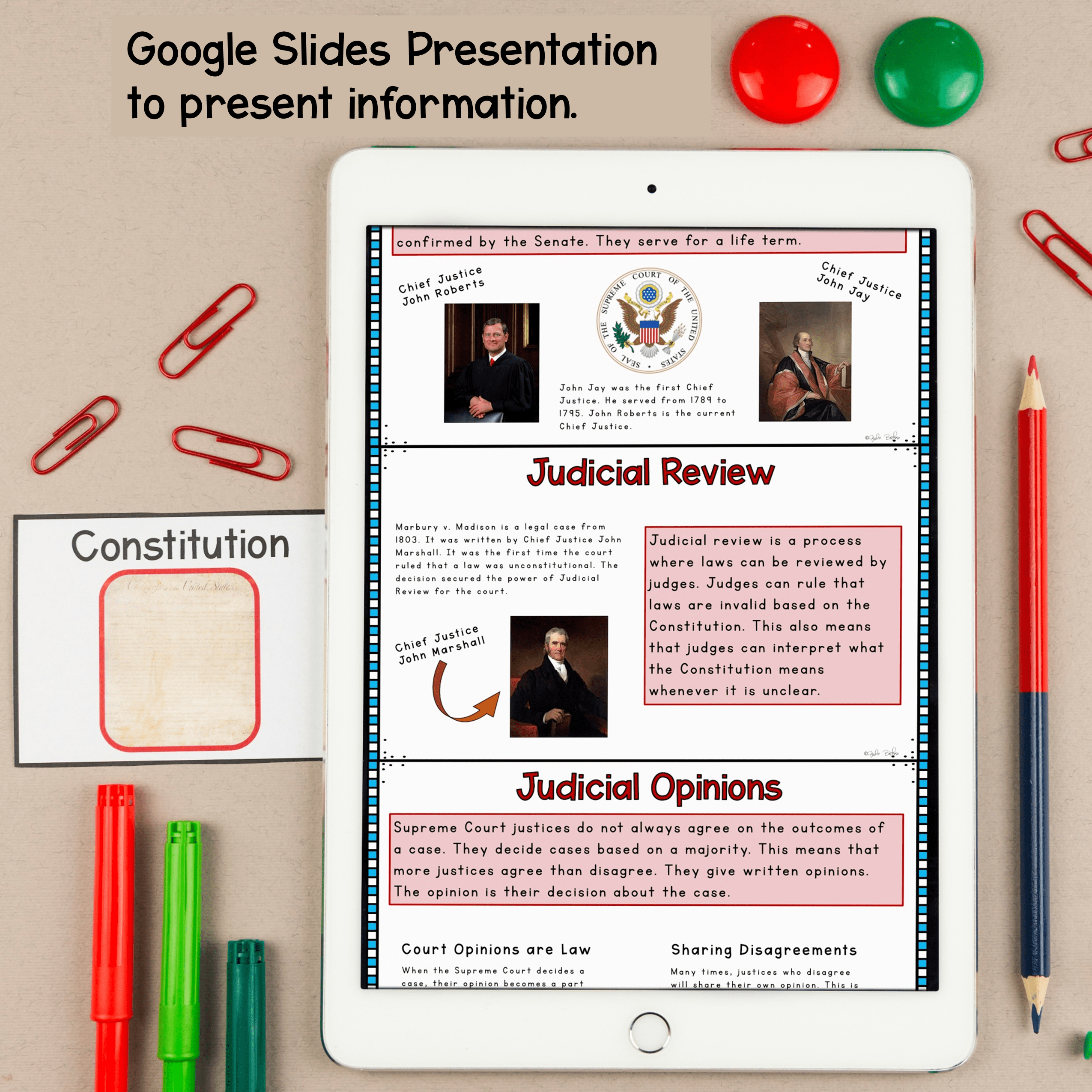 Civics & Government Unit 7: The Constitution Social Studies Lessons - Image 4