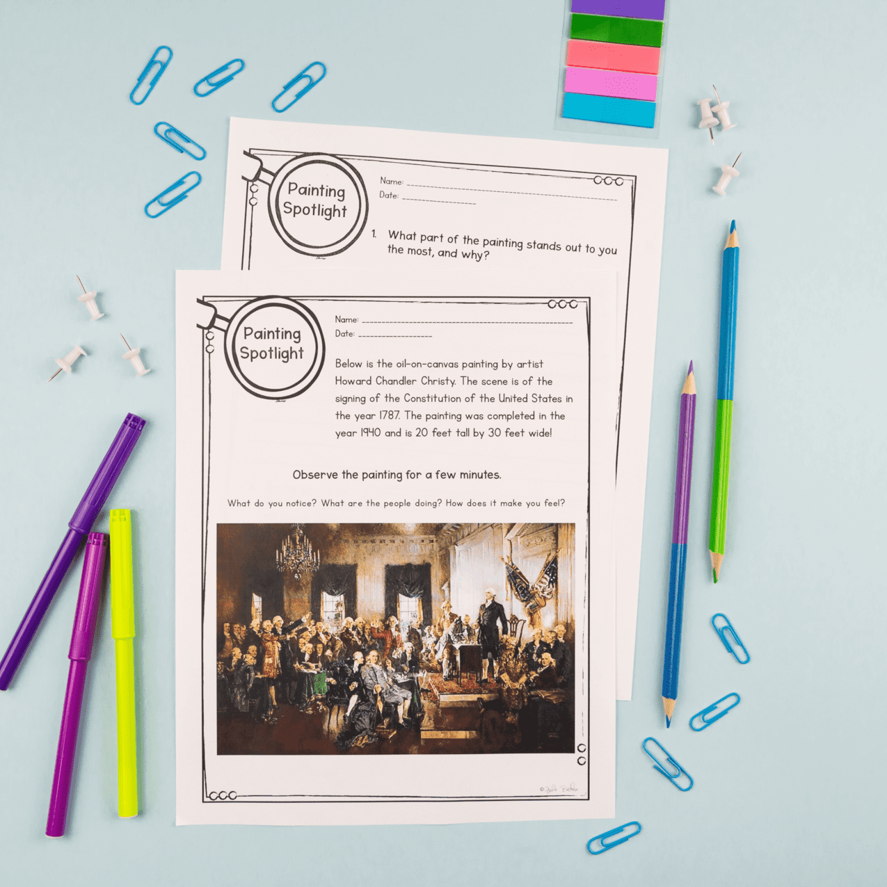 Civics & Government Unit 7: The Constitution Social Studies Lessons - Image 6
