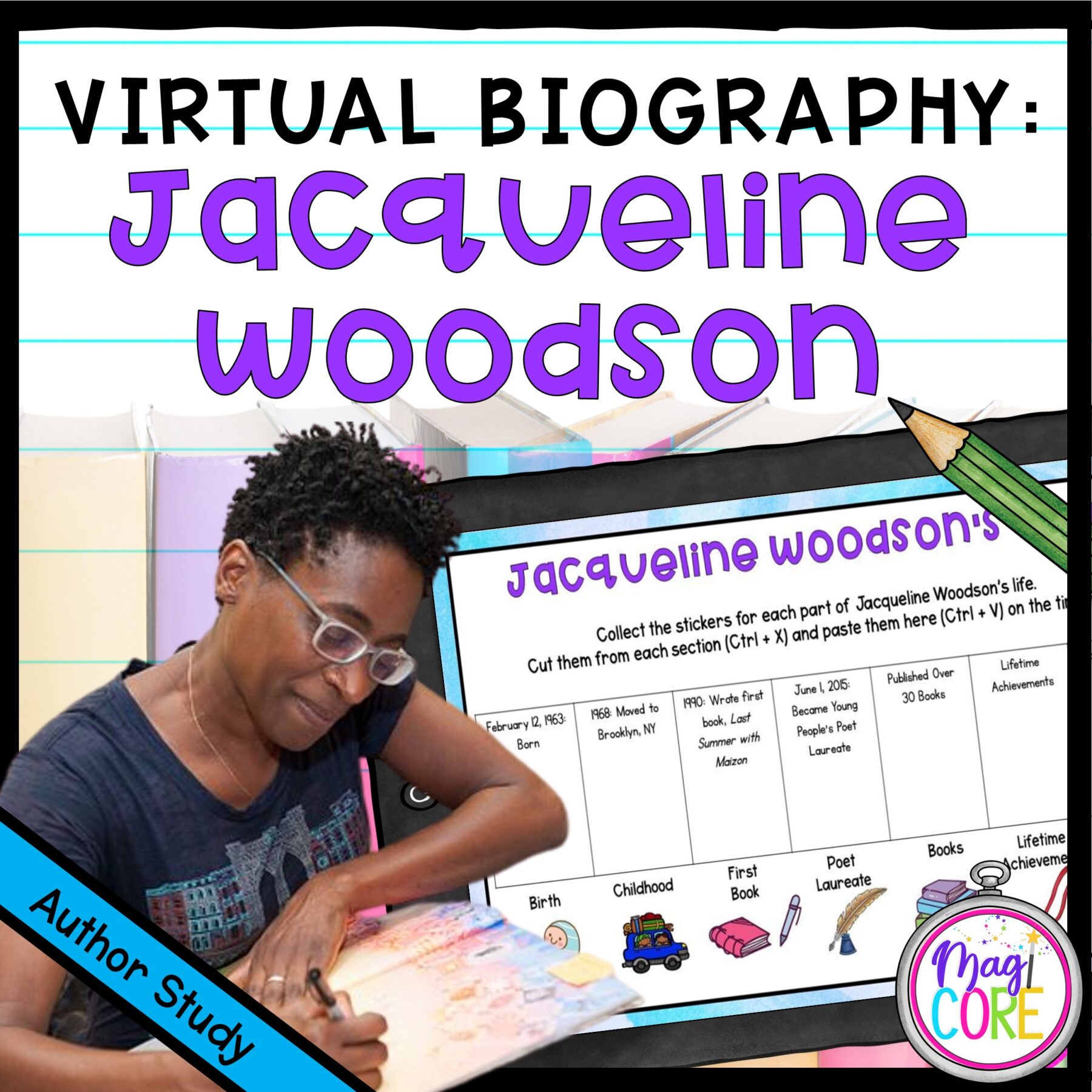 Authors Virtual Biography GROWING Bundle - Image 9