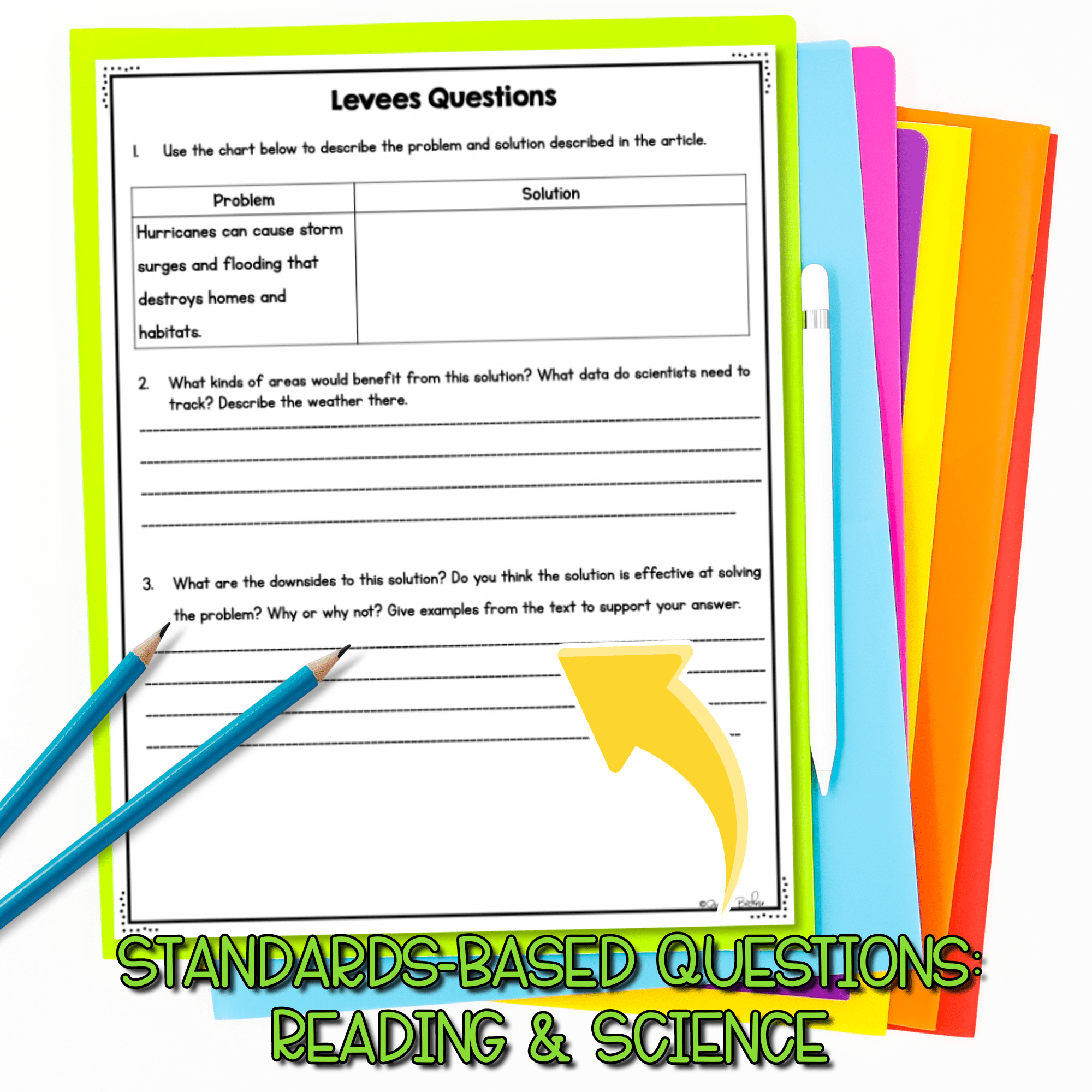 Extreme Weather Solutions NGSS 3-ESS3-1 Science Differentiated Passages - Image 3