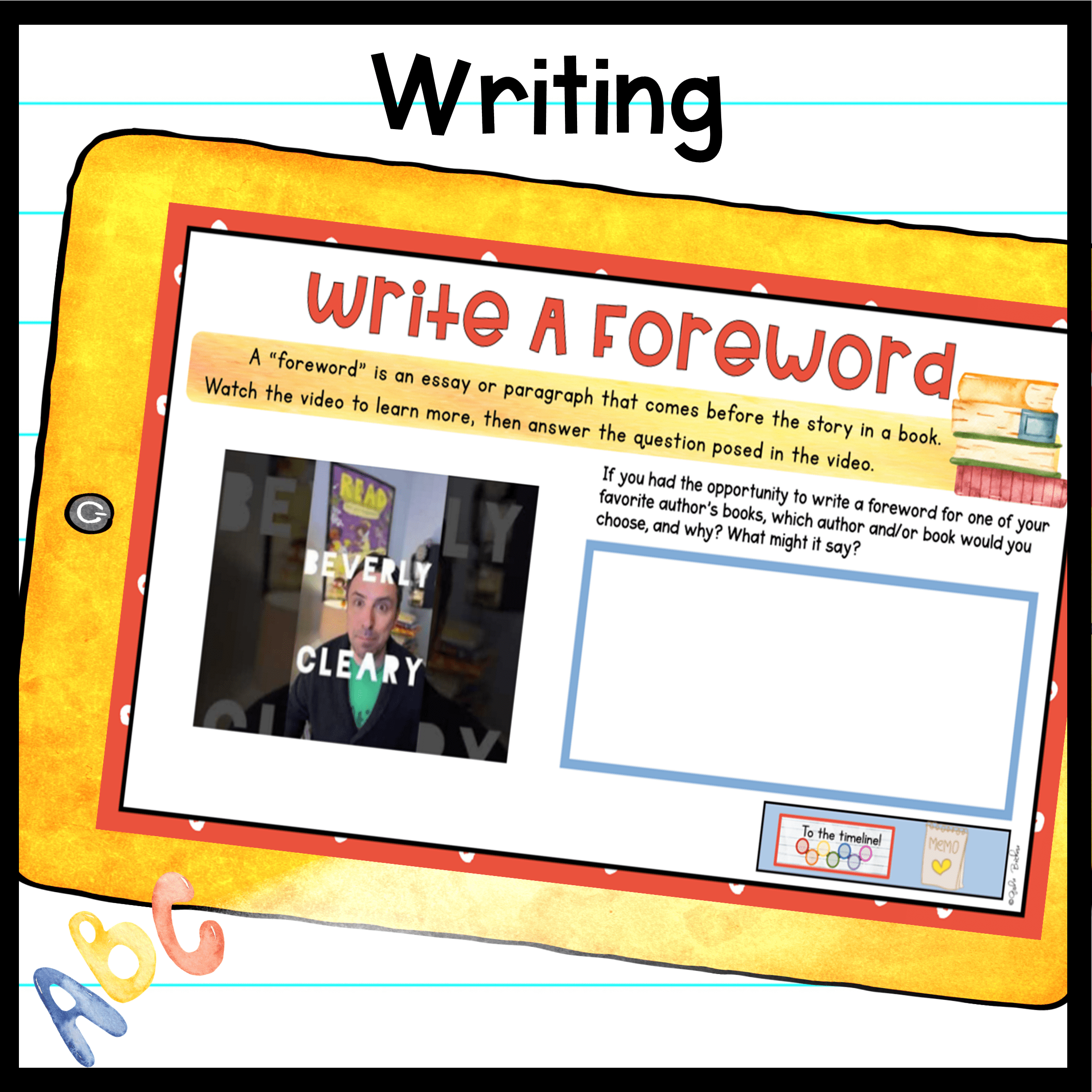 Authors Virtual Biography GROWING Bundle - Image 35