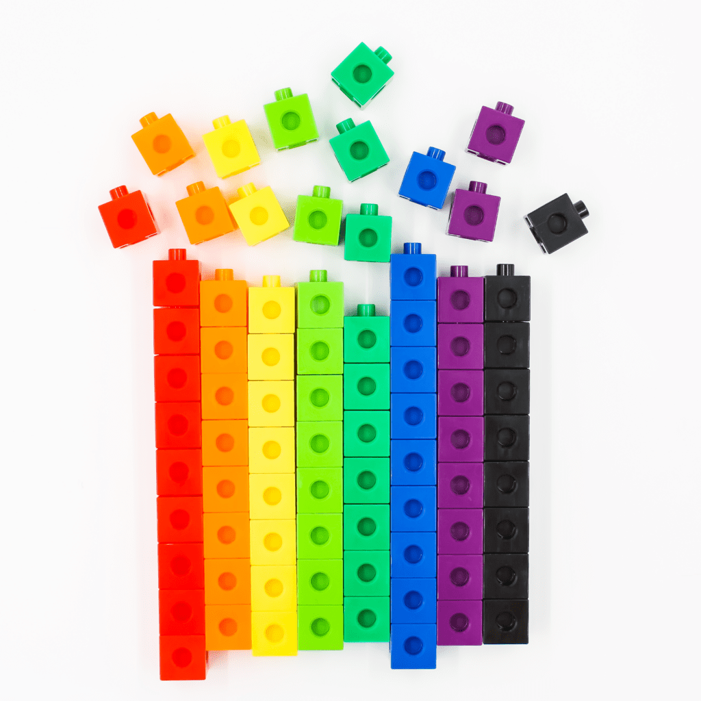 Using models, manipulatives, and good rich vocabulary can really help math facts stick with students.