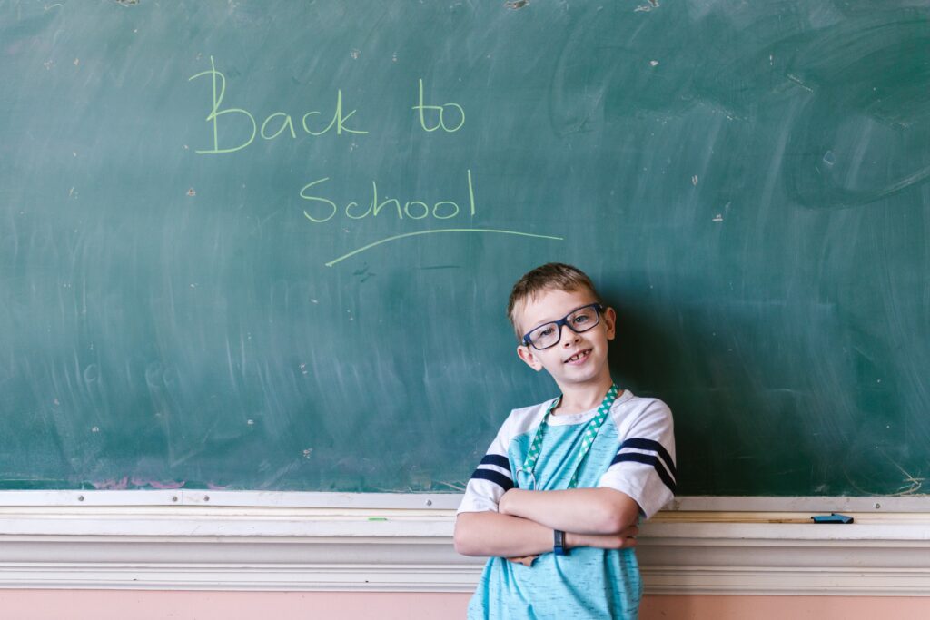 Setting up a photo-op is a great way to allow students and parents to interact with the classroom and feel at ease during meet the teacher night.