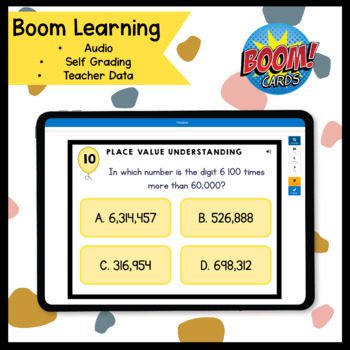 Number & Operations in Base Ten - 4th Grade Math Task Card Bundle - Image 5
