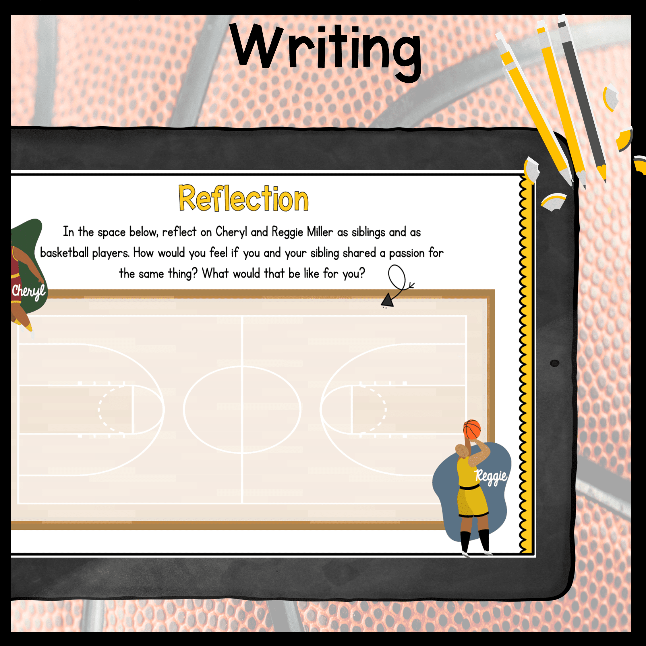 Basketball Sports Stars Cheryl and Reggie Miller Virtual Biography - Image 6