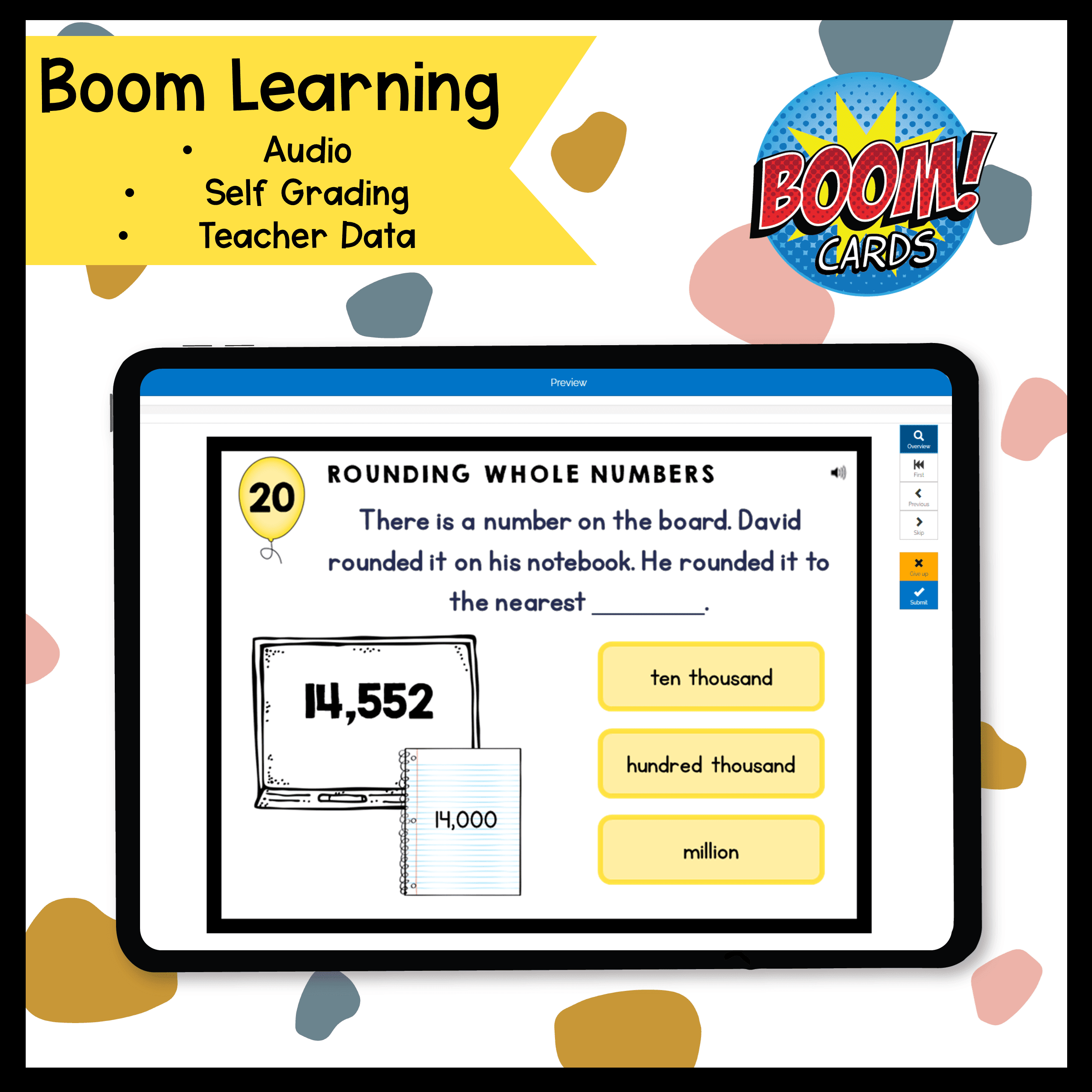 Number & Operations in Base Ten - 4th Grade Math Task Card Bundle - Image 13