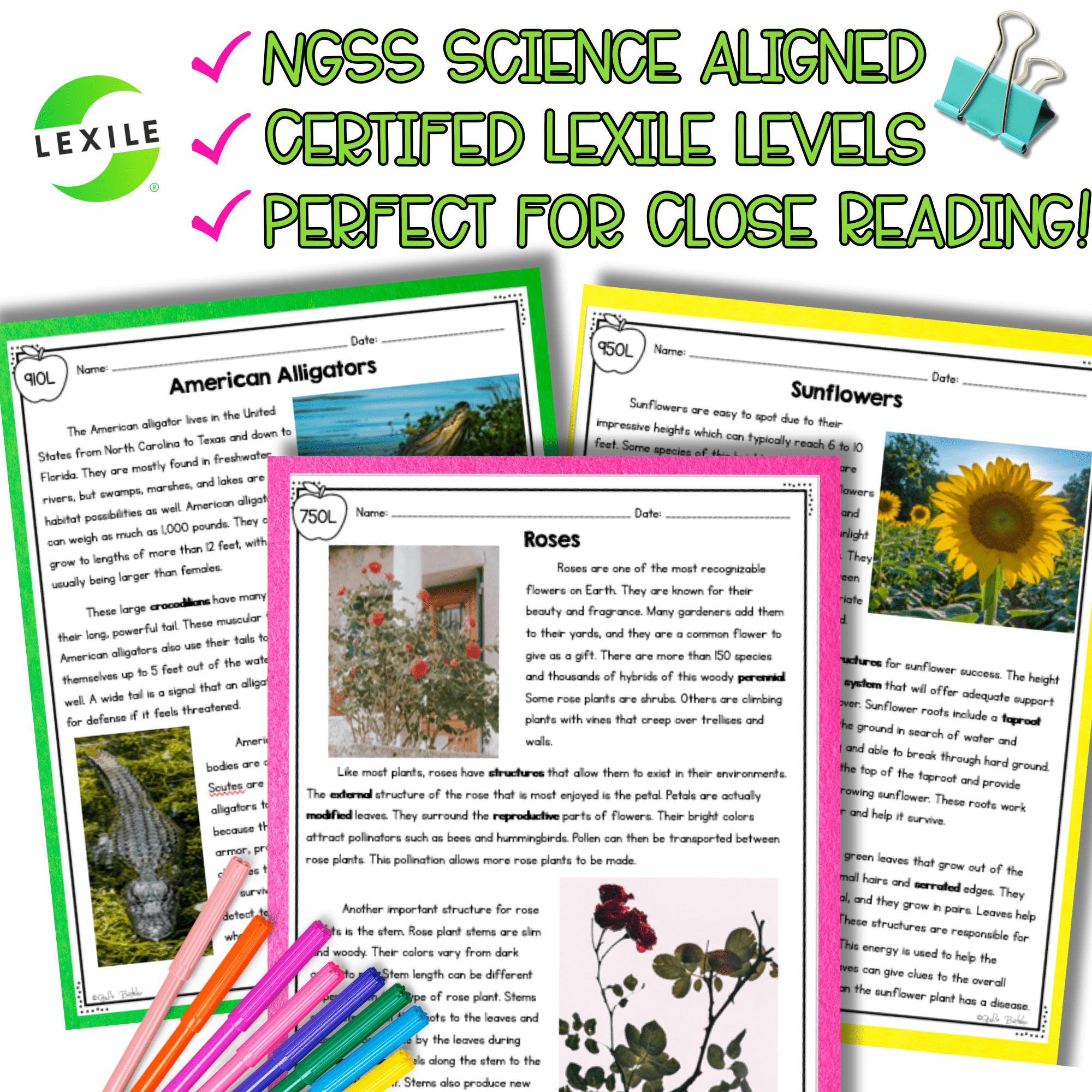 Structures & Senses Science Differentiated Passages BUNDLE - 4th Grade - Image 5