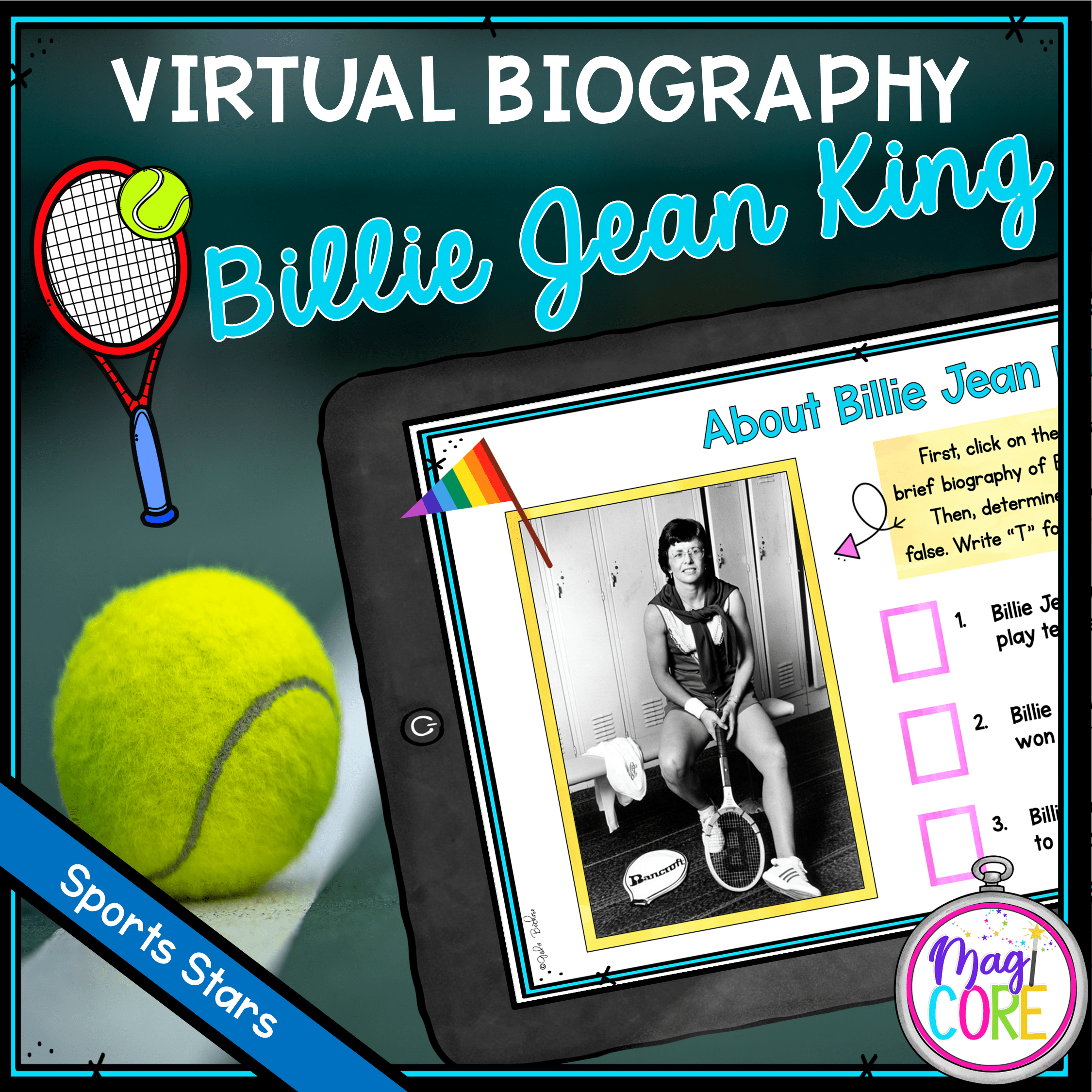 Sports Stars Virtual Biography Bundle - Image 20