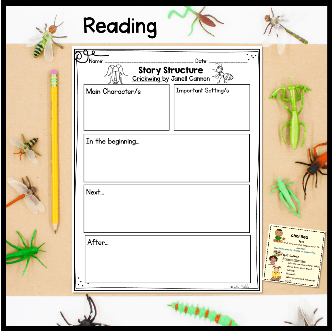 Crickwing Substitute Plans - 4th & 5th Grade - Image 3