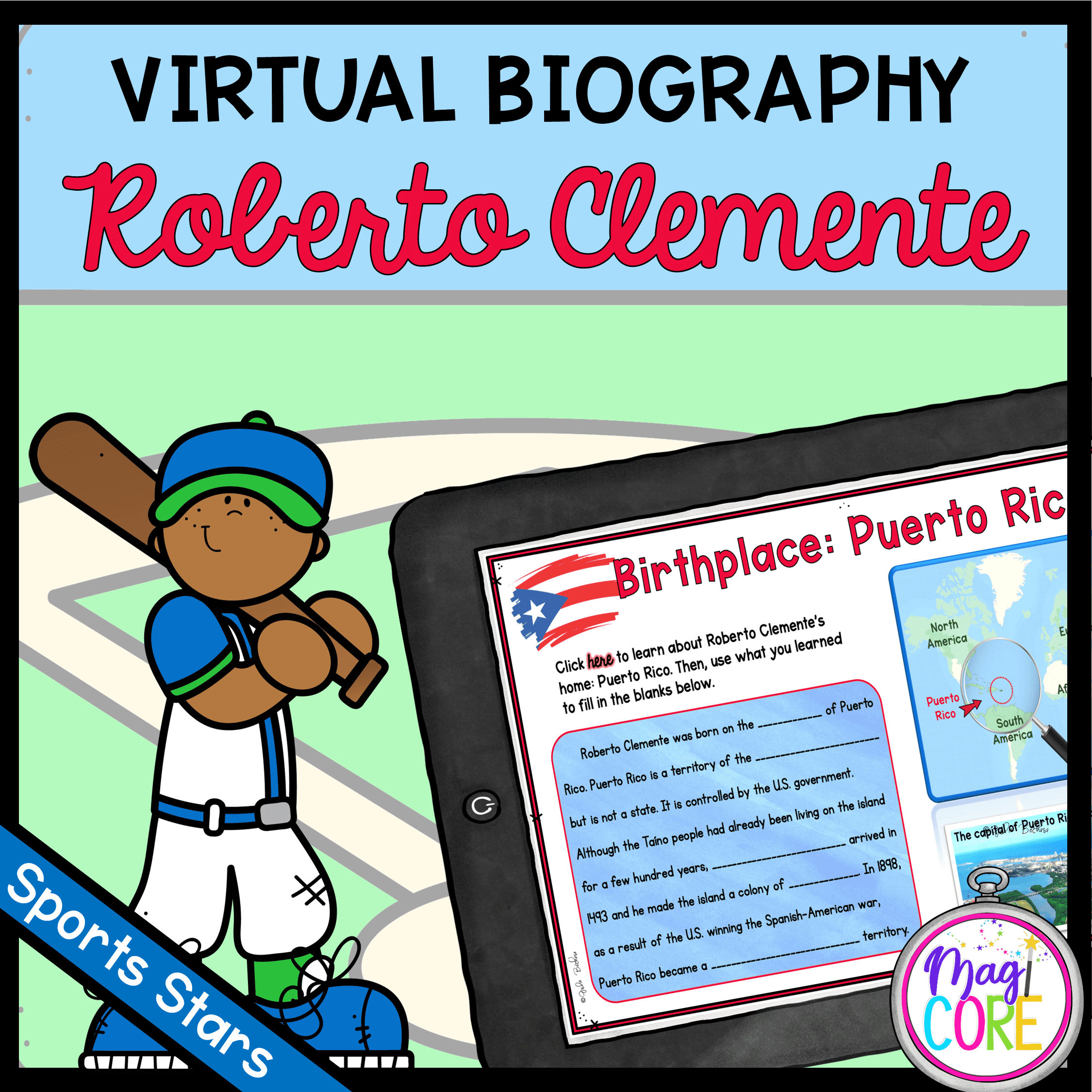 Sports Stars Virtual Biography Bundle - Image 8