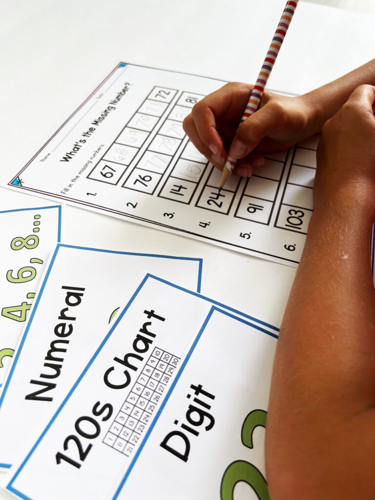 A count chart can be one of the best tools teachers can have when helping students learn how to count to 120 1.NBT.A.1.