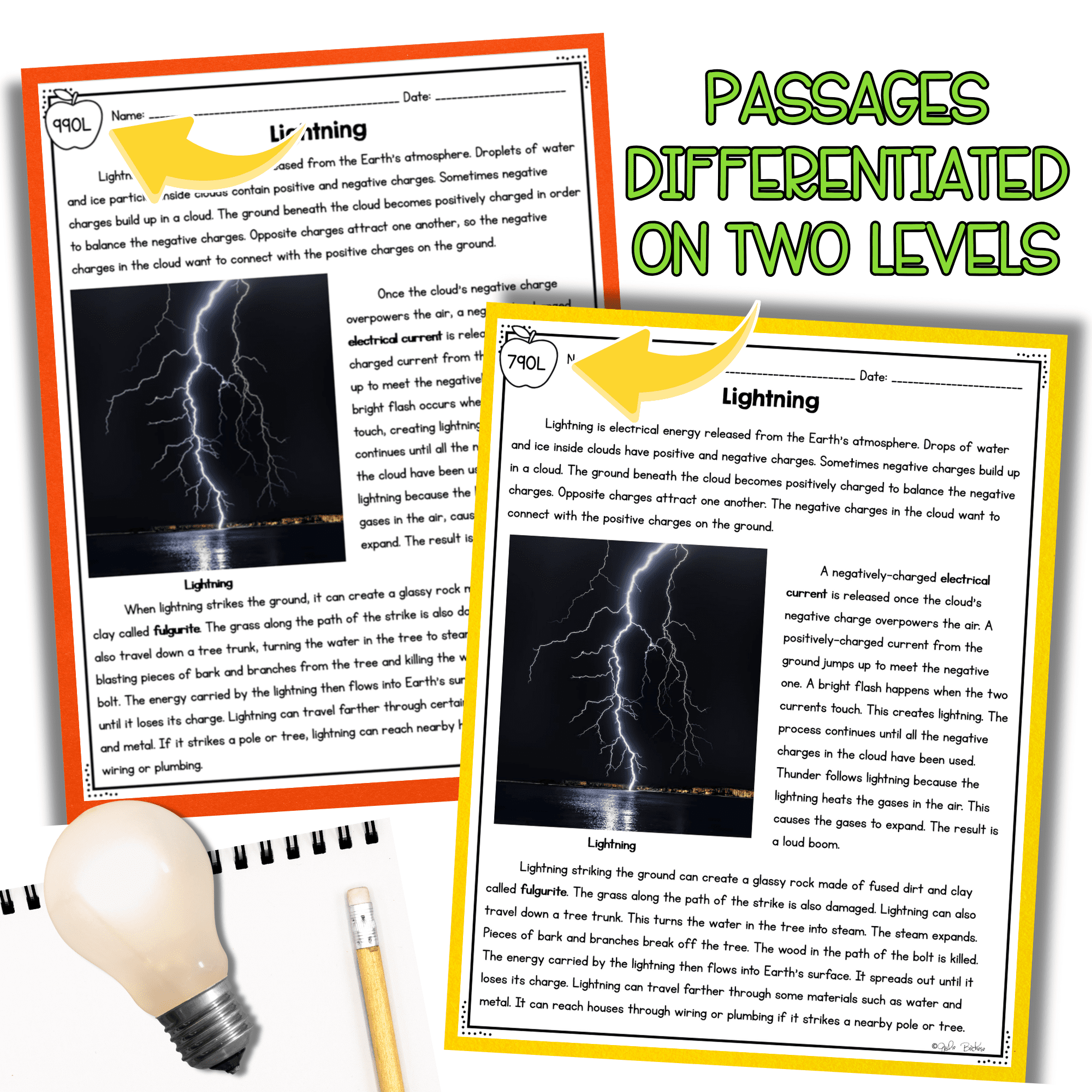 Energy Transfer NGSS 4-PS3-2 - Science Differentiated Passages - Image 2