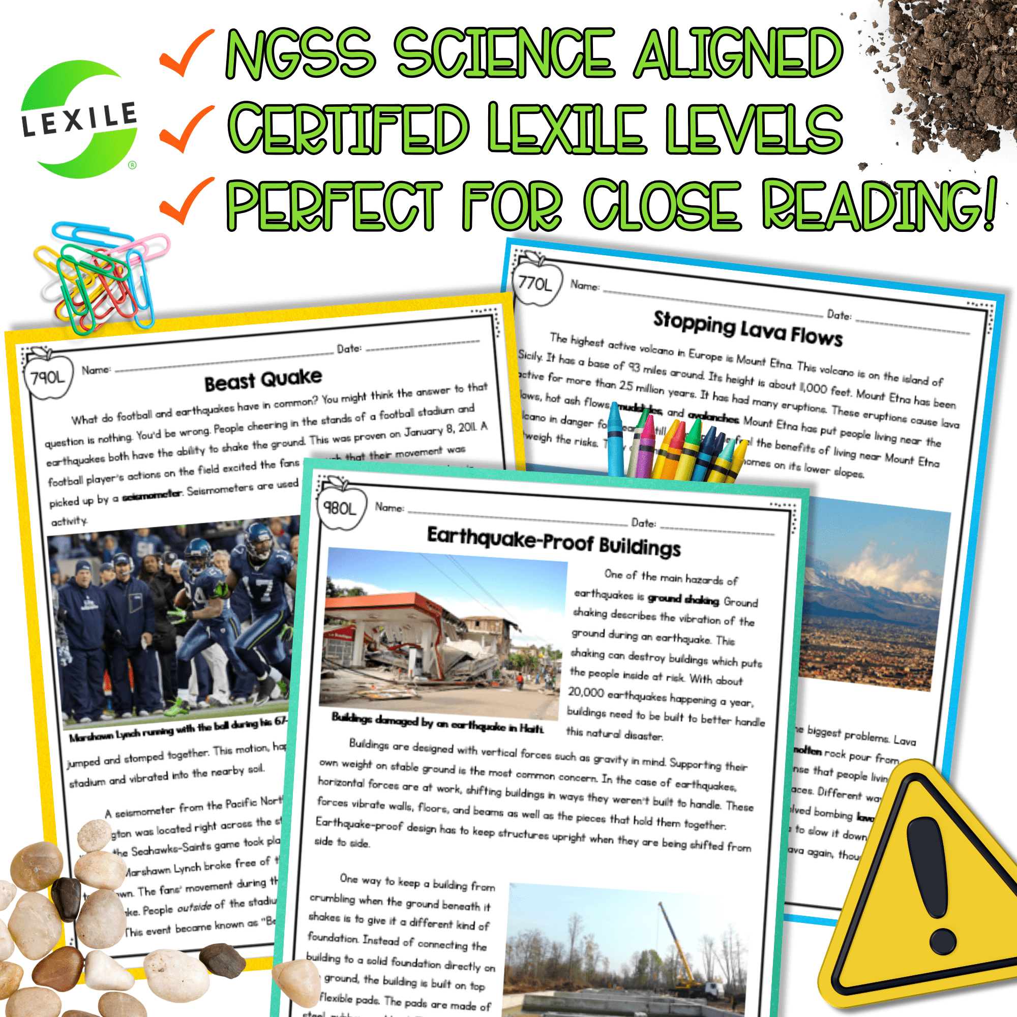 Natural Hazard Design Solution NGSS 4-ESS3-2 - Science Differentiated Passages - Image 4