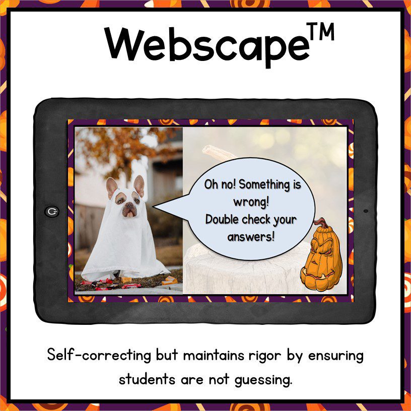 Halloween Math Review Escape Room 3rd Grade Digital Multiply Divide Place Value - Image 11