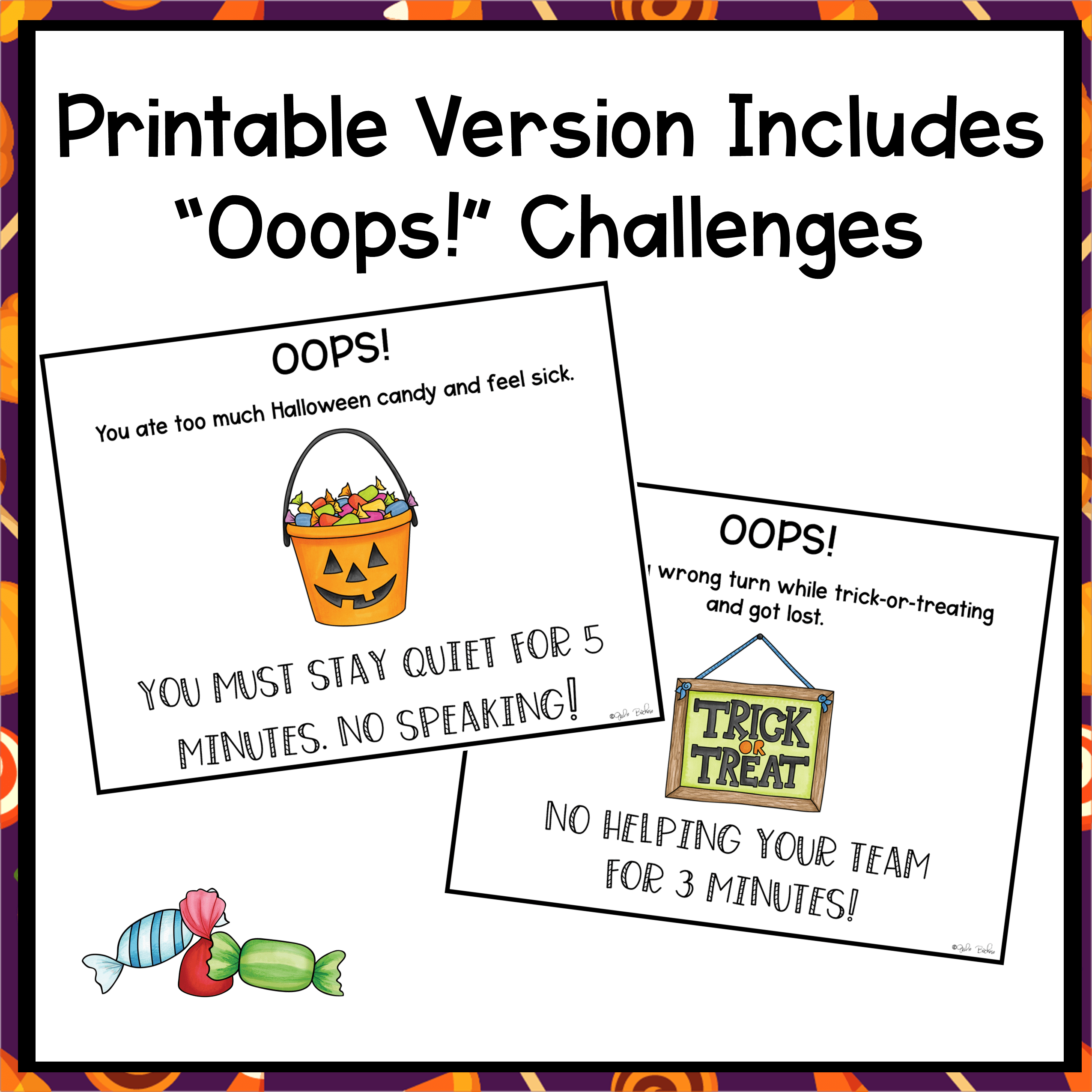Halloween Math Review Escape Room 4th Grade Multiply Divide Place Value Fraction - Image 13