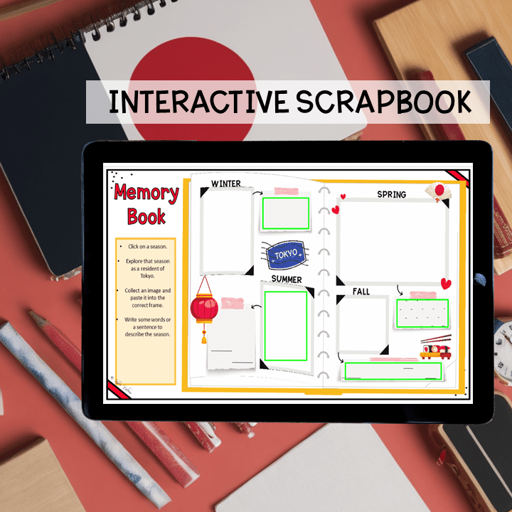 Virtual Field Trip to Tokyo, Japan Google Slides Digital Resource Activities - Image 3