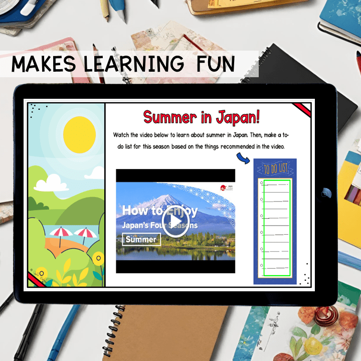 Virtual Field Trip to Tokyo, Japan Google Slides Digital Resource Activities - Image 5