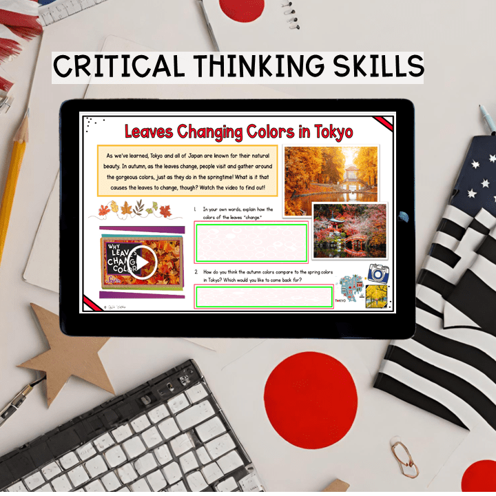 Virtual Field Trip to Tokyo, Japan Google Slides Digital Resource Activities - Image 6