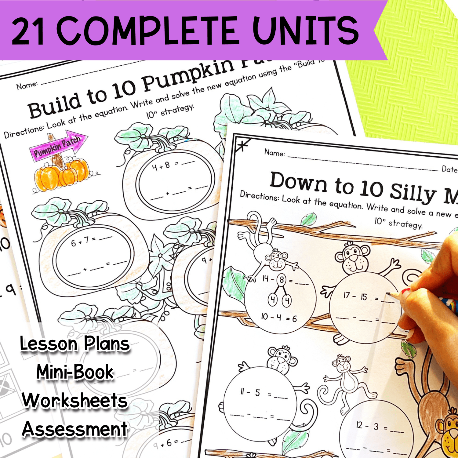 1st Grade Math Curriculum Bundle - Florida BEST Aligned - Image 2