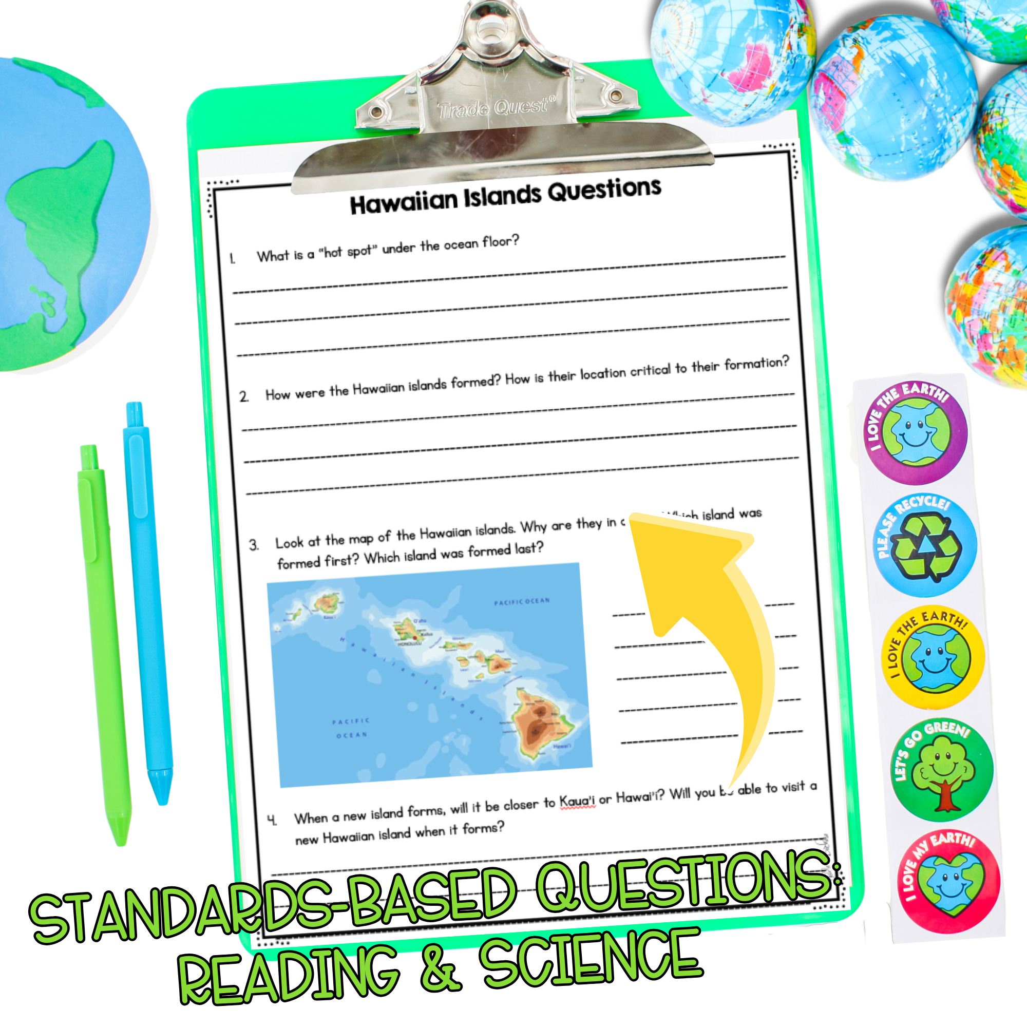 Mapping Earth's Features NGSS 4-ESS2-2 - Science Differentiated Passages - Image 3