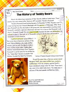 Grade level passages, such as this one geared for 4th and 5th grade, will help teachers scaffold reading with complex texts.