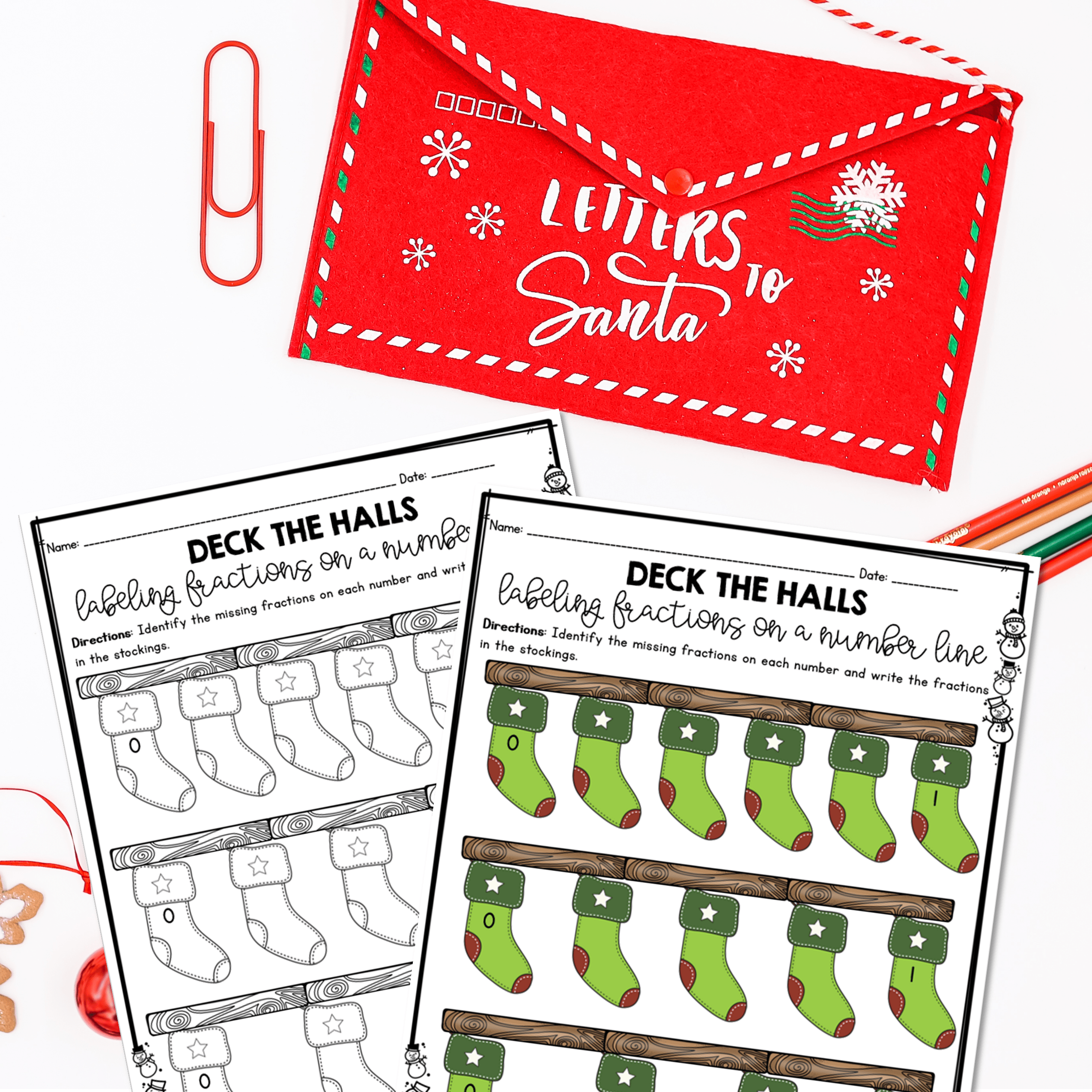 Month of December Math Practice - 3rd Grade - Image 2