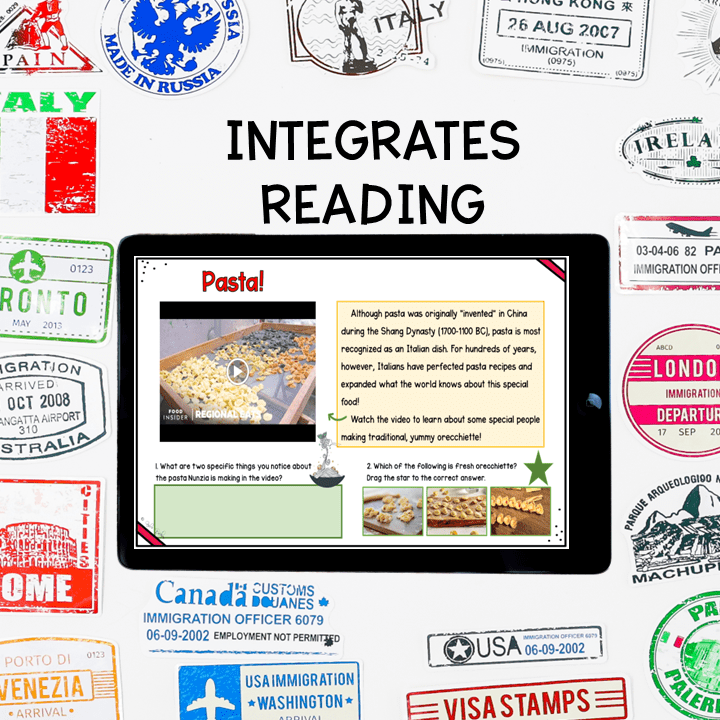 Virtual Field Trip to Rome Italy Google Slides Digital Resource Culture Activity - Image 3