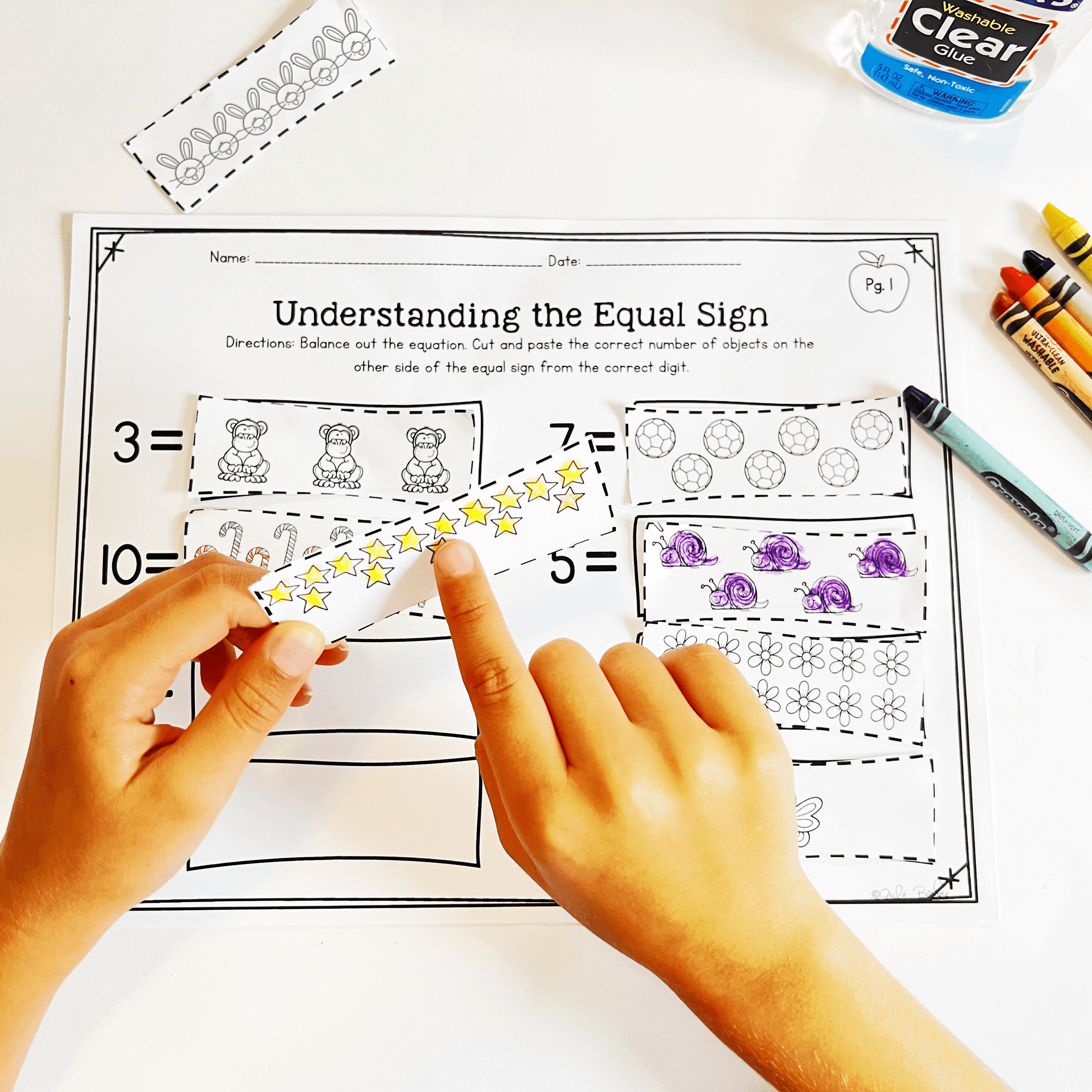 Understanding the Equal Sign - 1st Grade Math - 1.OA.D.7 - Image 4