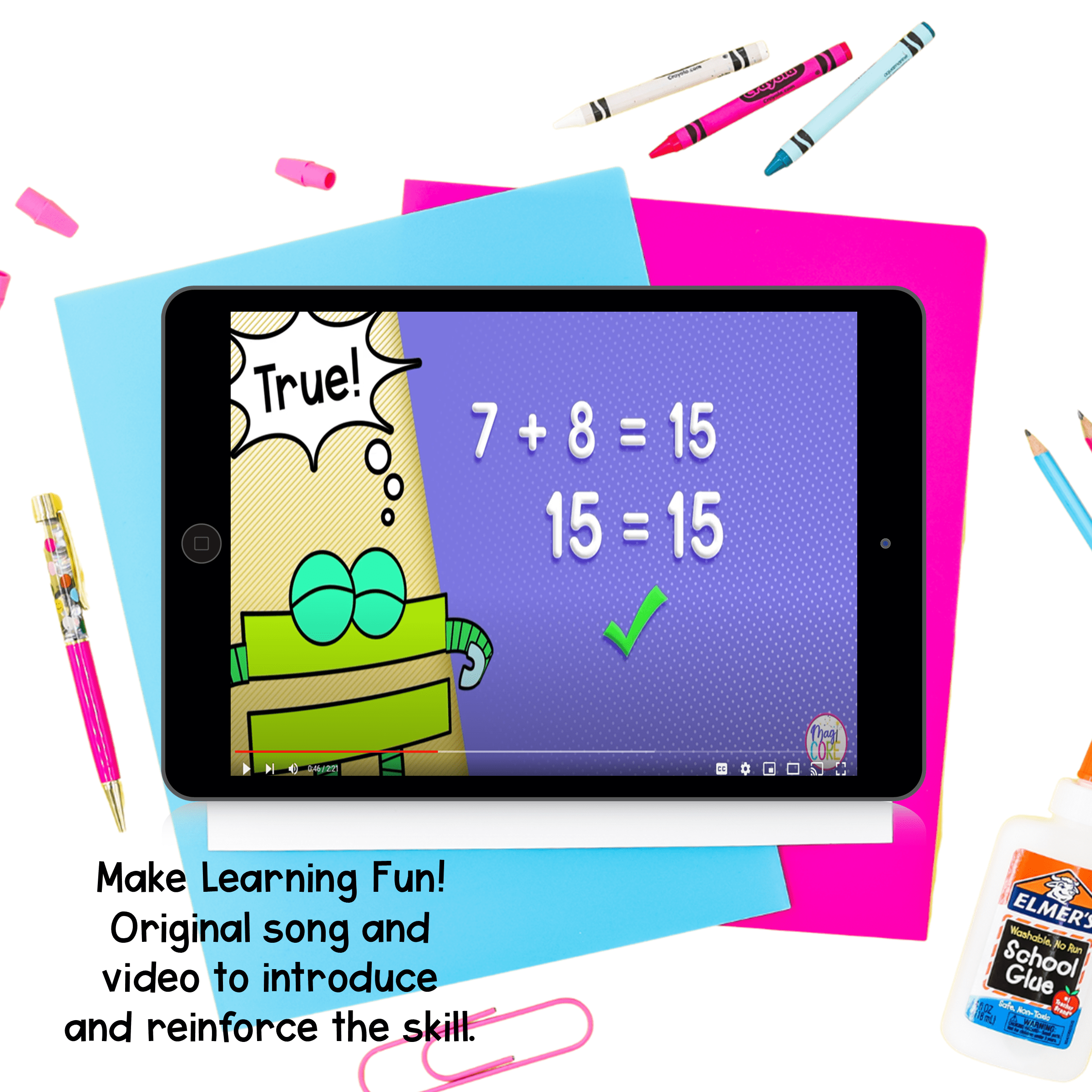 Understanding the Equal Sign - 1st Grade Math - 1.OA.D.7 - Image 2
