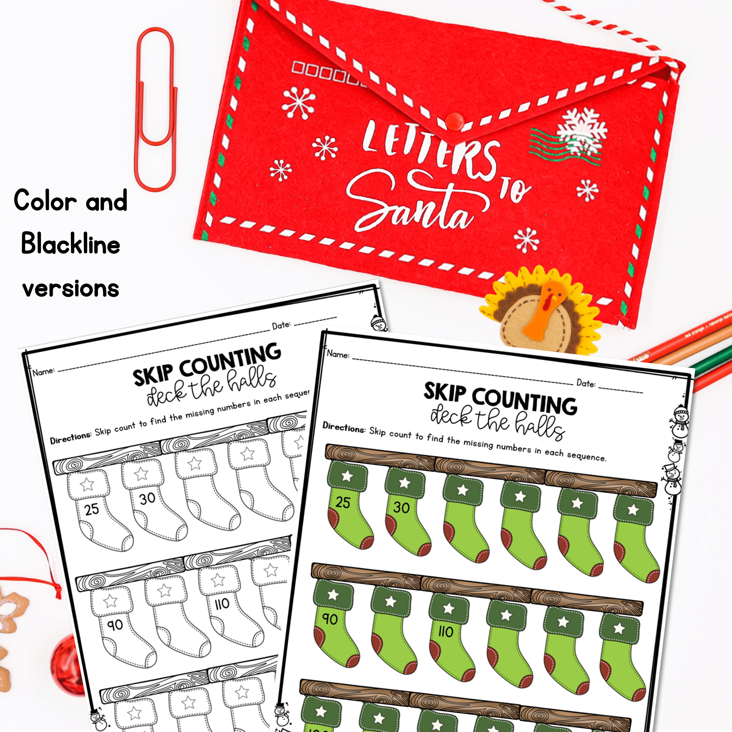 Monthly Themed Math Practice BUNDLE | 2nd Grade - Image 2