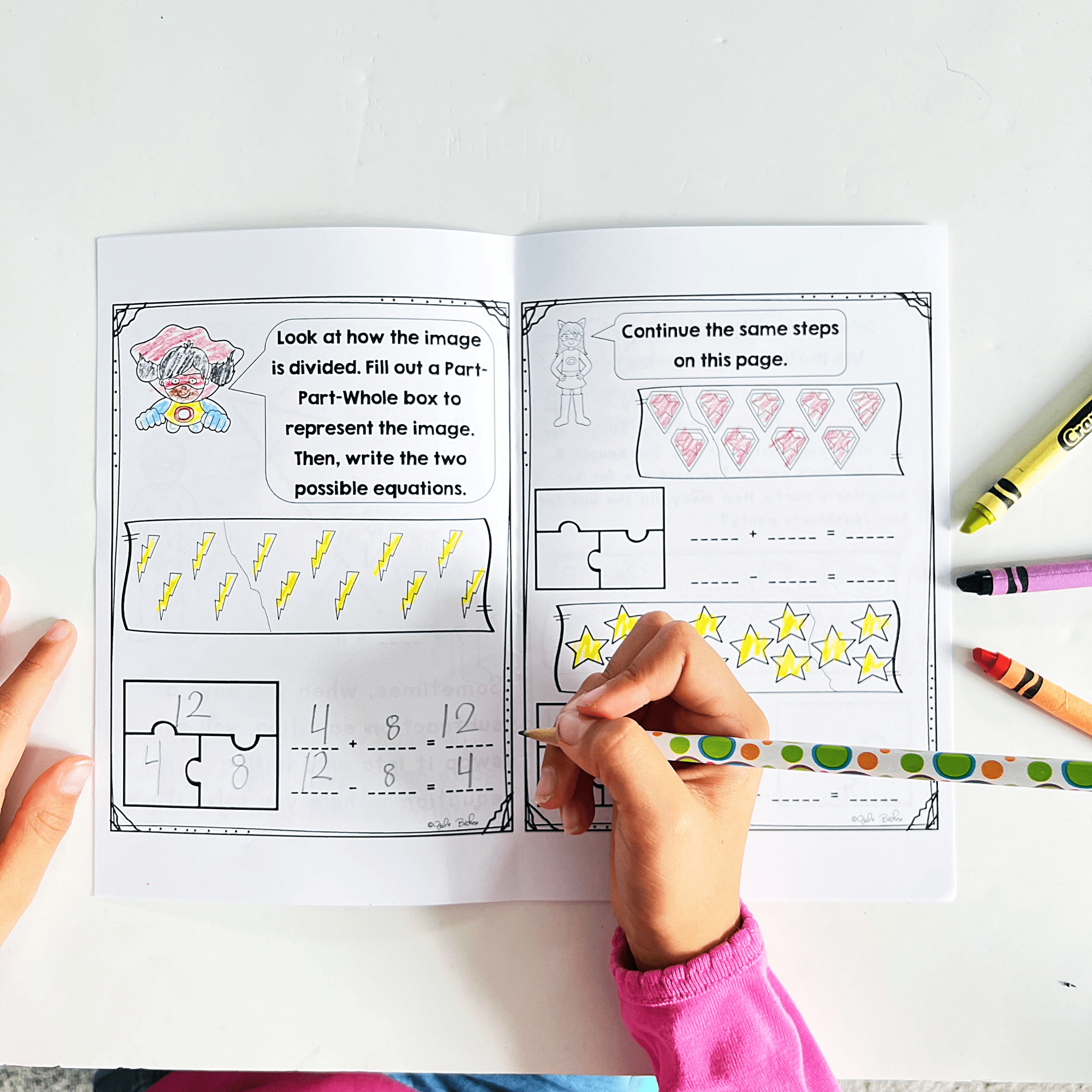 Relate Addition & Subtraction - 1st Grade Math - 1.OA.B.4 | MA.1.AR.2.1 - Image 3