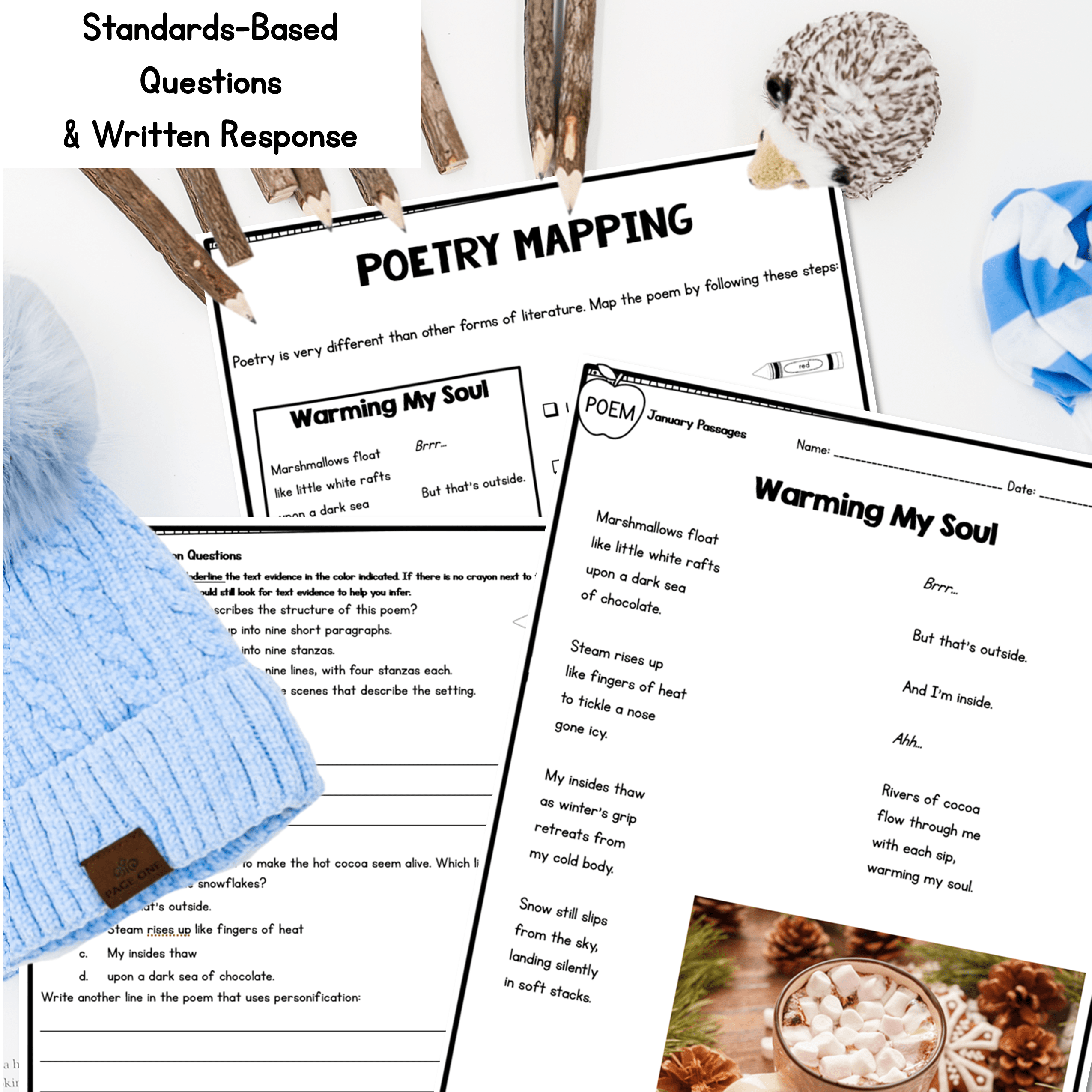 January Lexile Leveled Differentiated Reading Passages - 2nd & 3rd Grade - Image 3