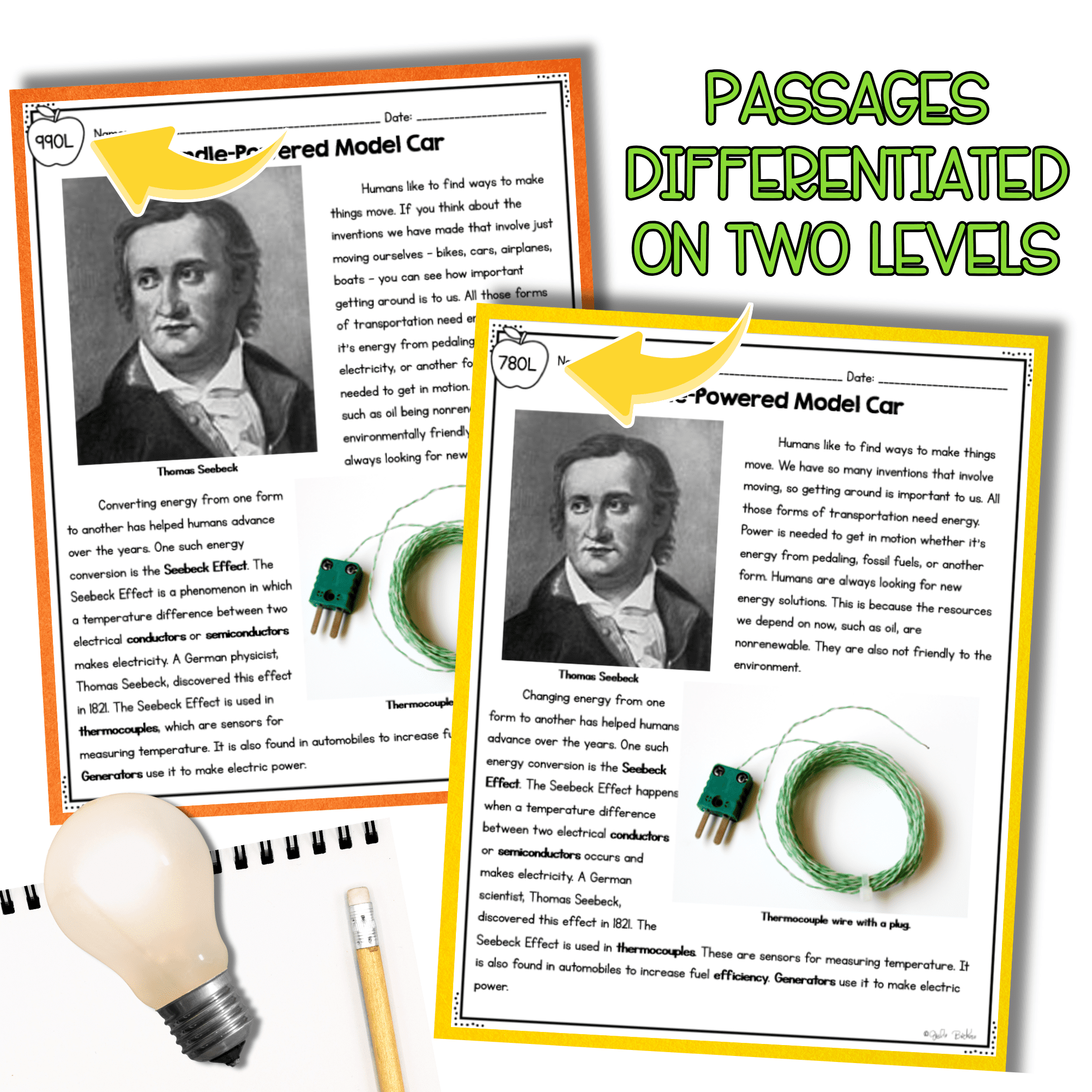 Energy Conversion NGSS 4-PS3-4 - Science Differentiated Passages - Image 2