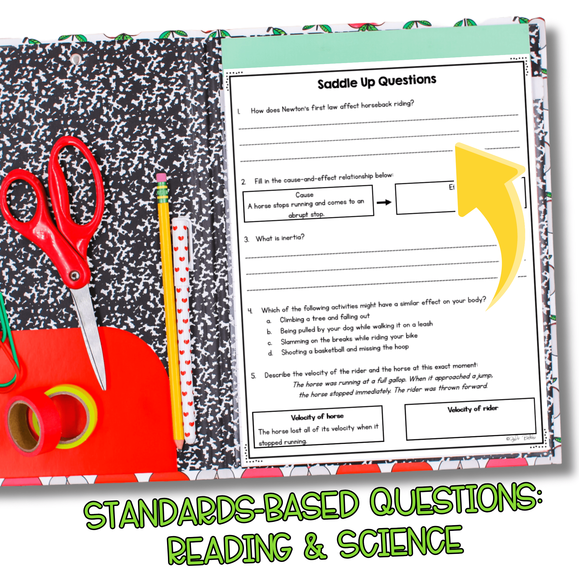 Motion Energy NGSS 4-PS3-1 - Science Differentiated Passages - Image 3